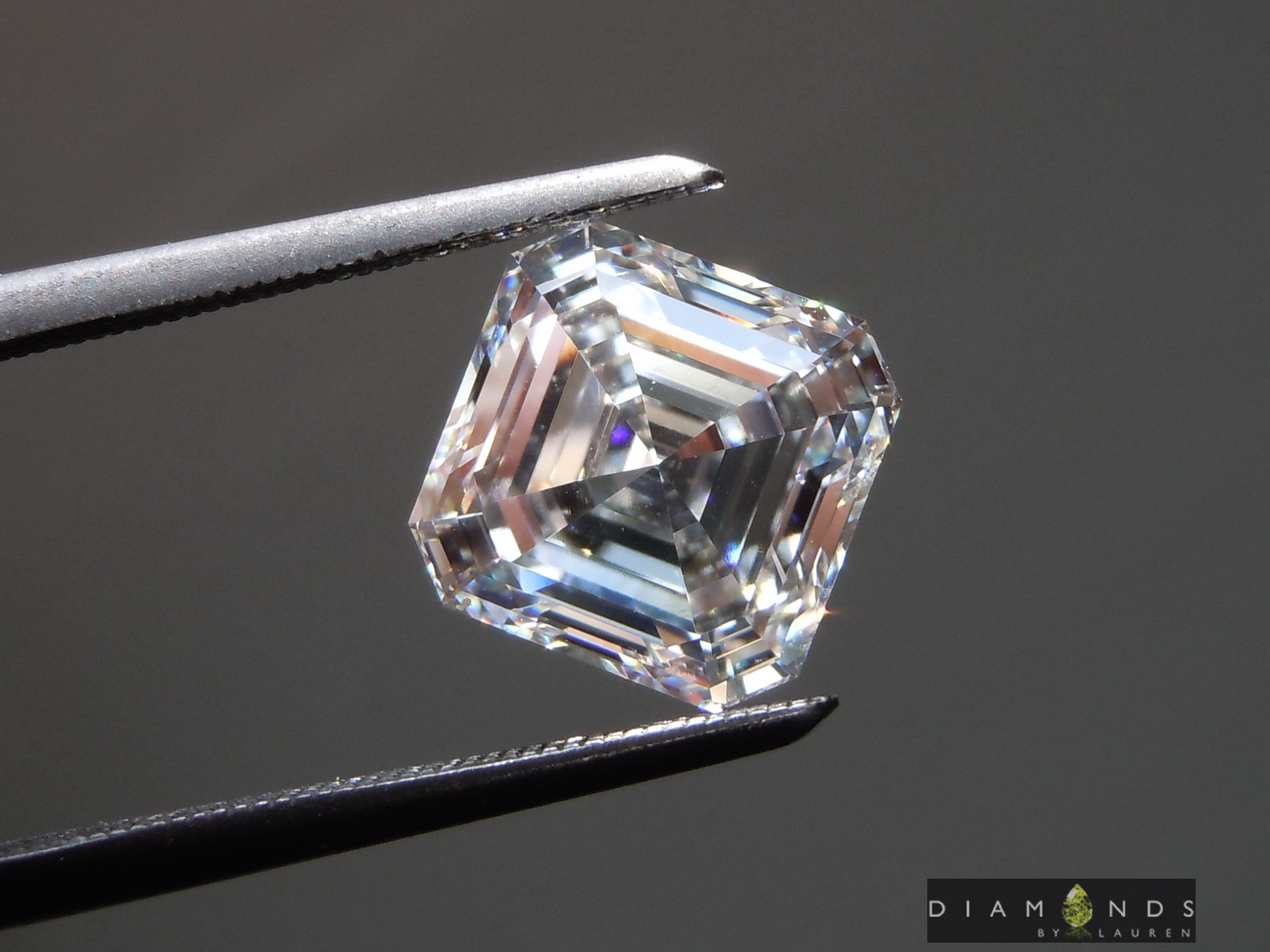 colorless lab diamond