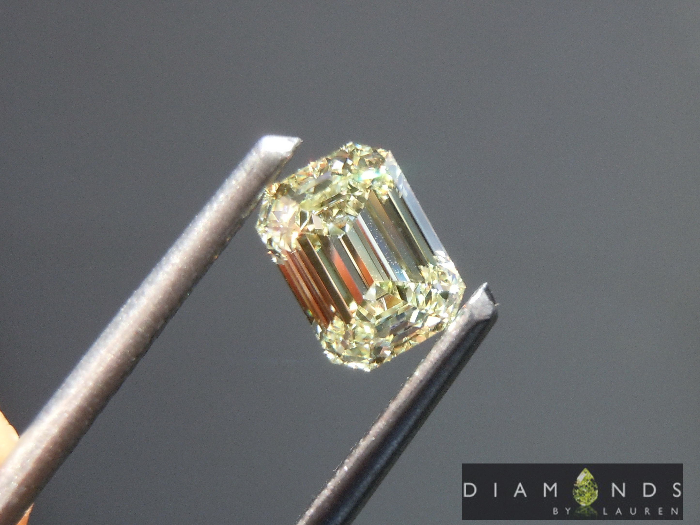 lab yellow diamond
