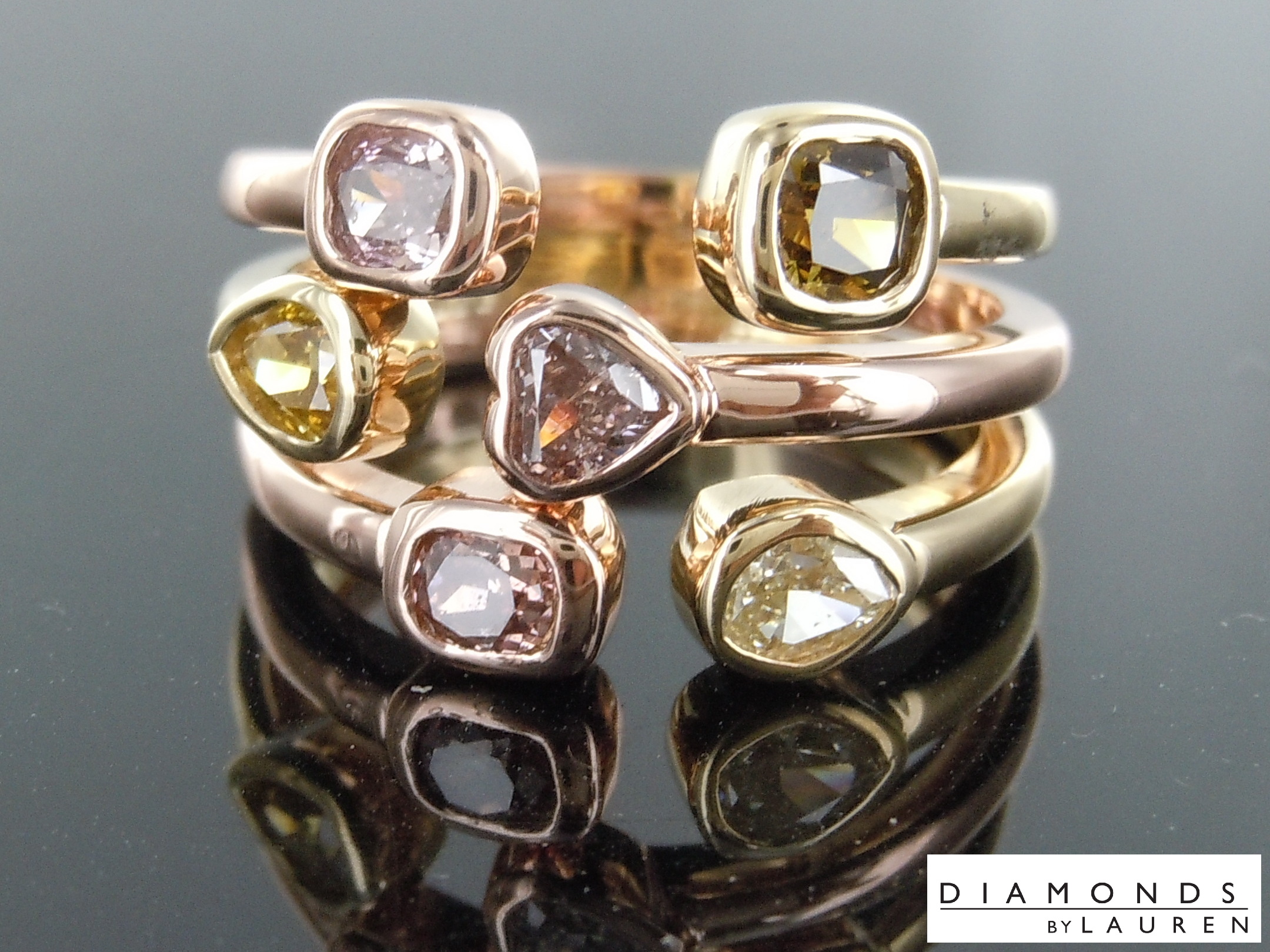 yellow diamond ring
