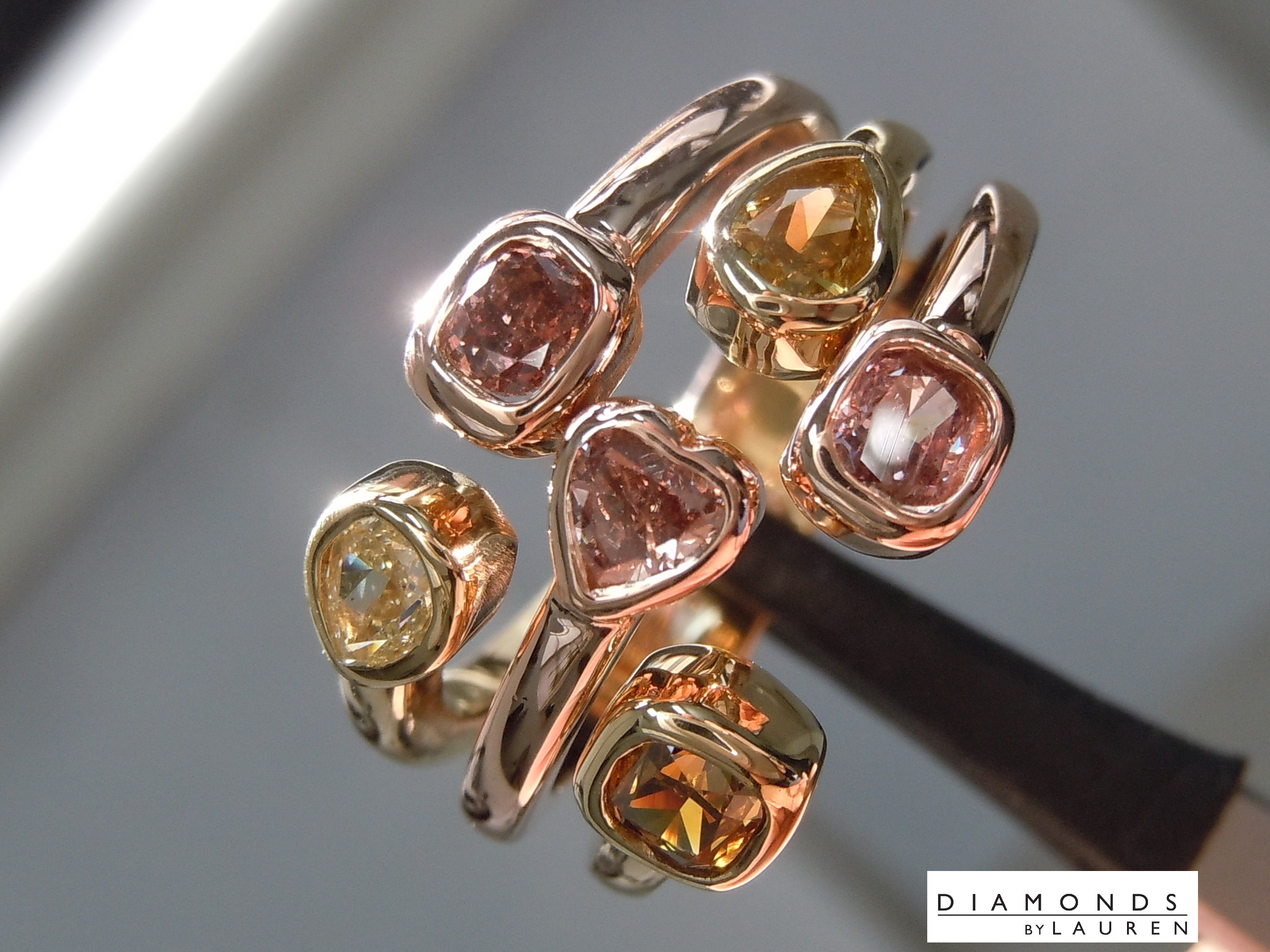 yellow diamond ring