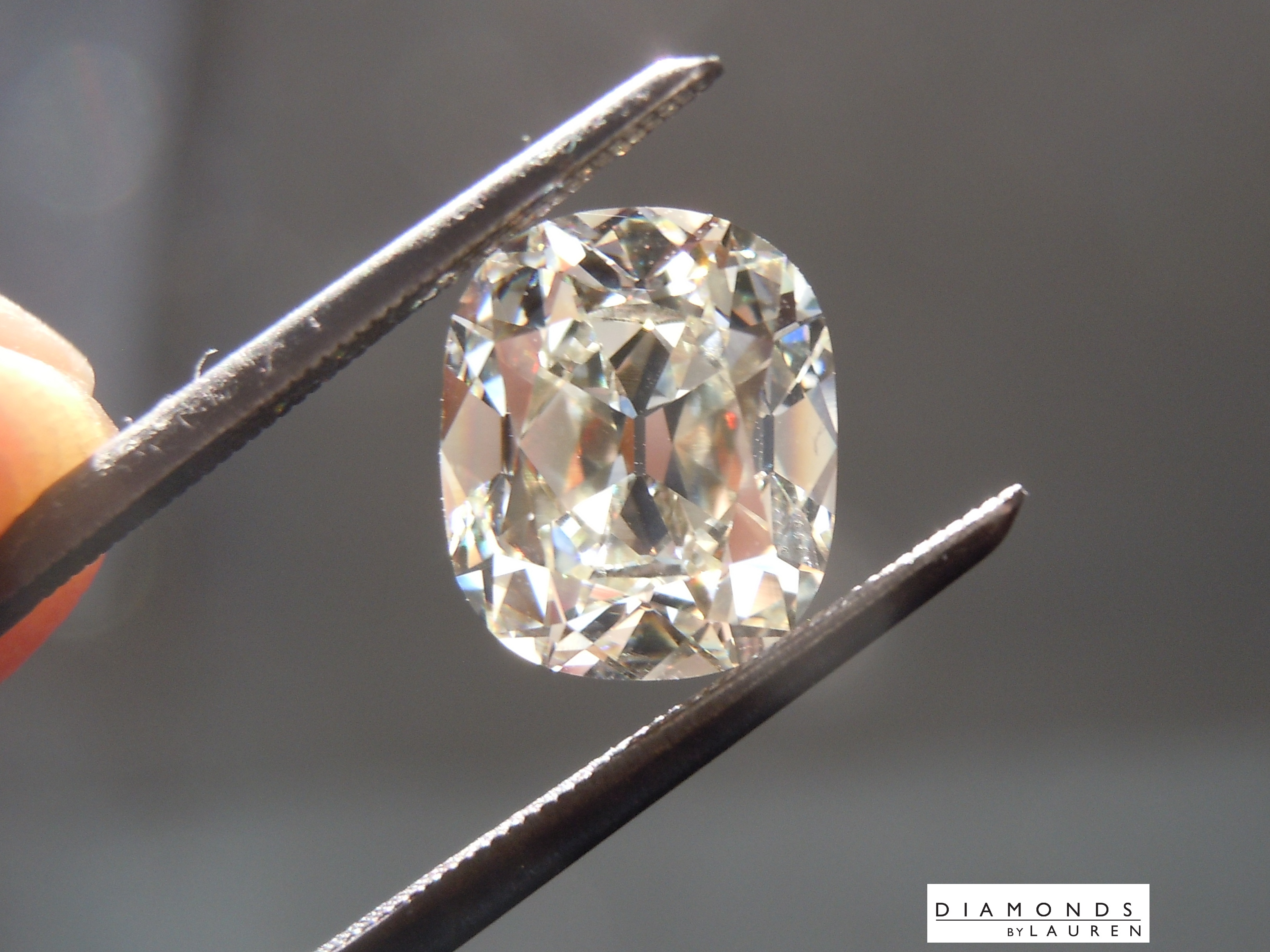 3.01ct K VS1 Cushion Cut Lab Grown Diamond R10292
