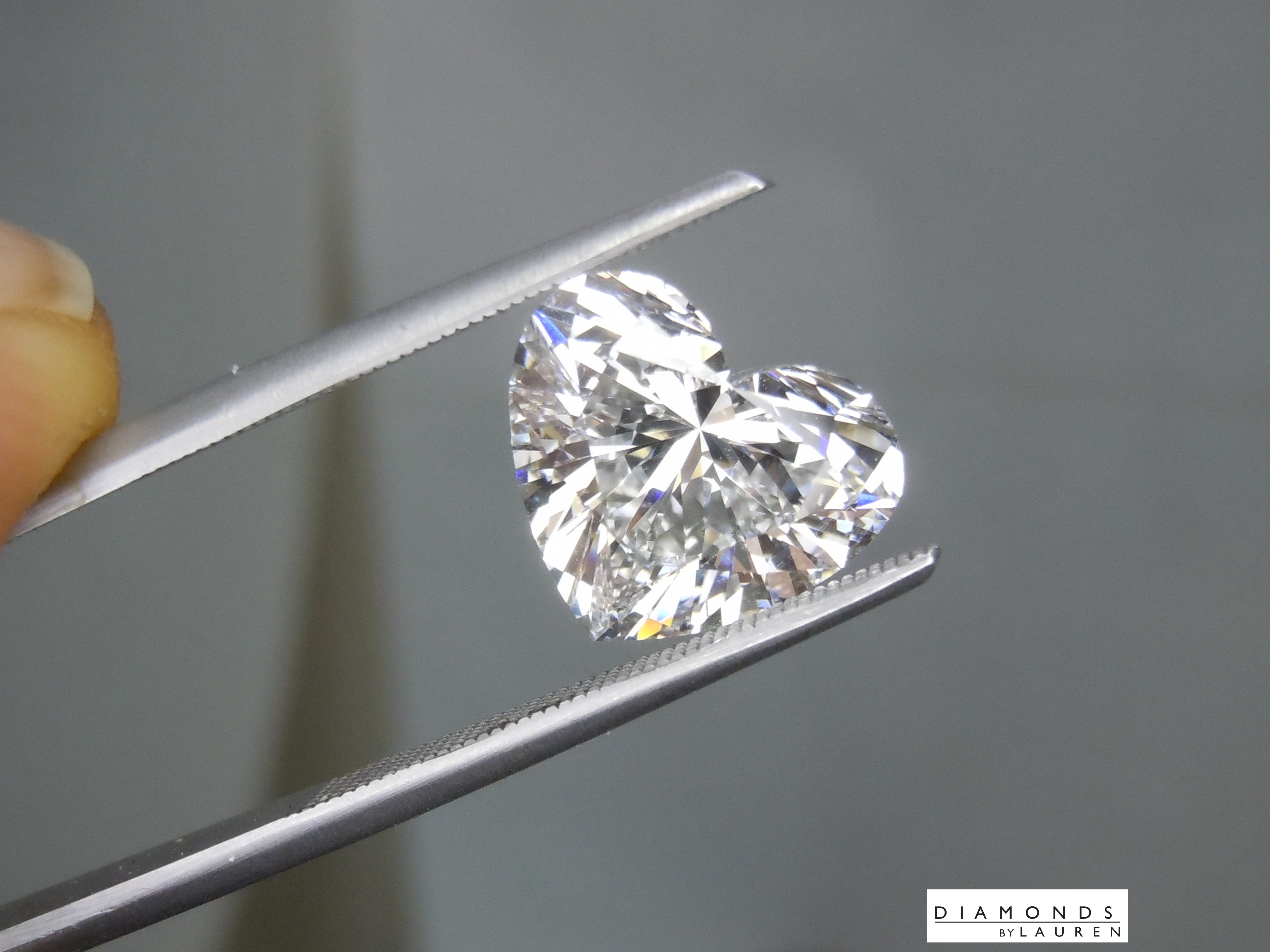 colorless lab diamond