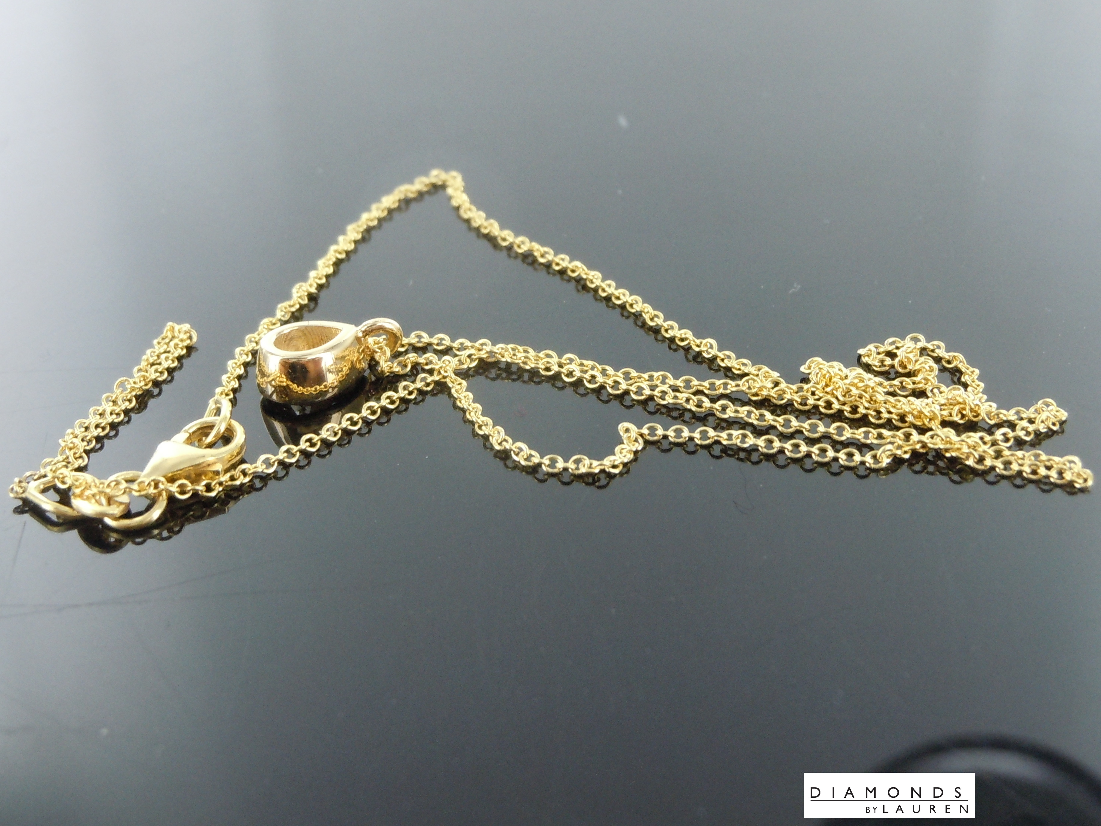 yellow diamond necklace