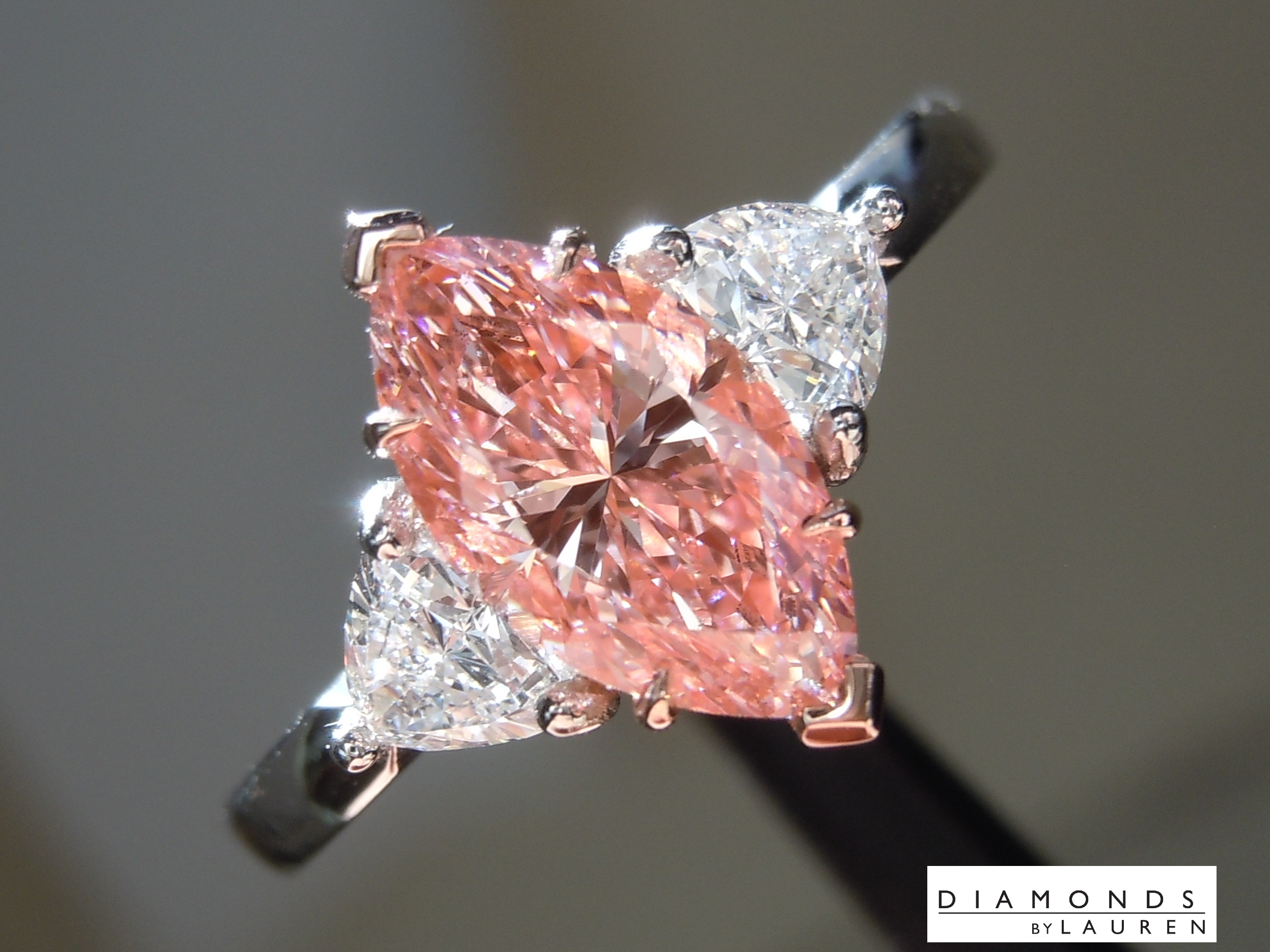 lab diamond ring