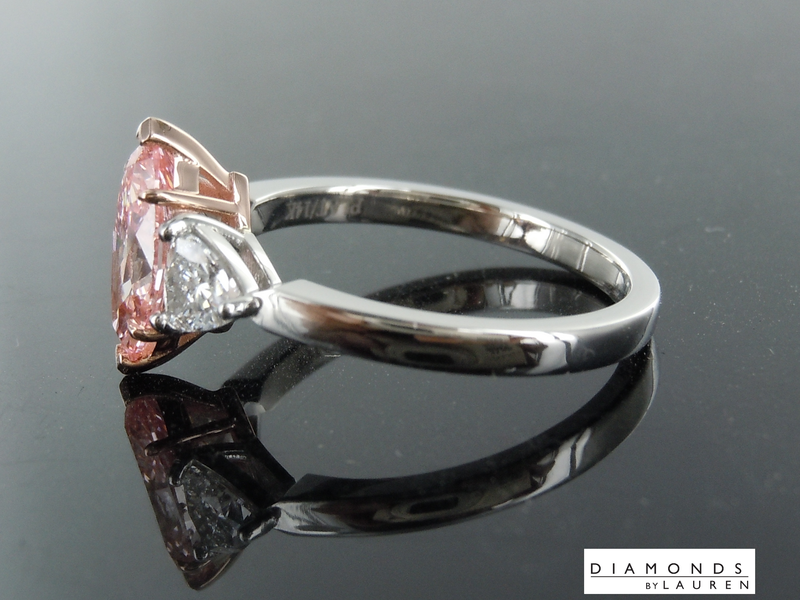 lab diamond ring