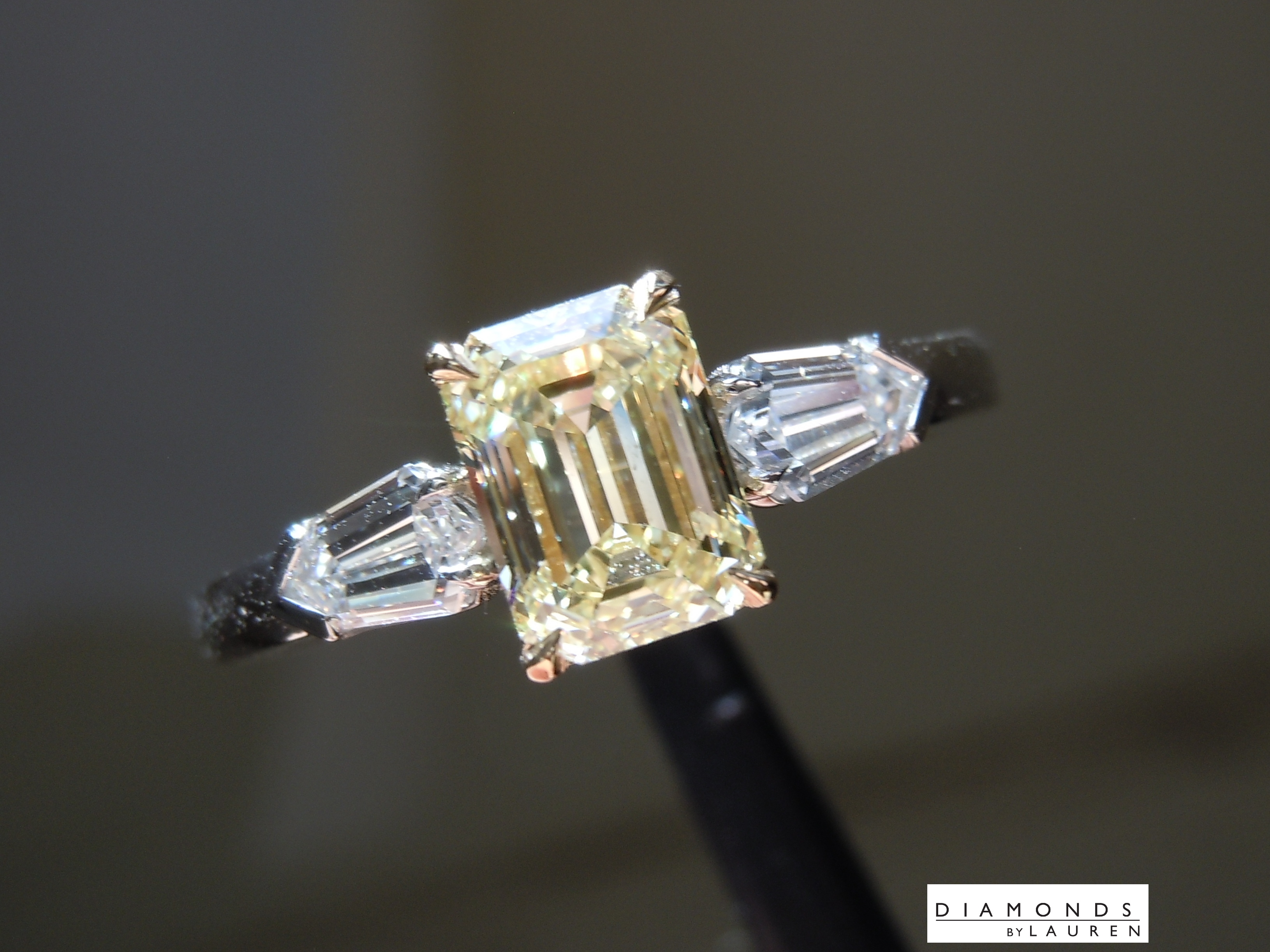 yellow diamond ring