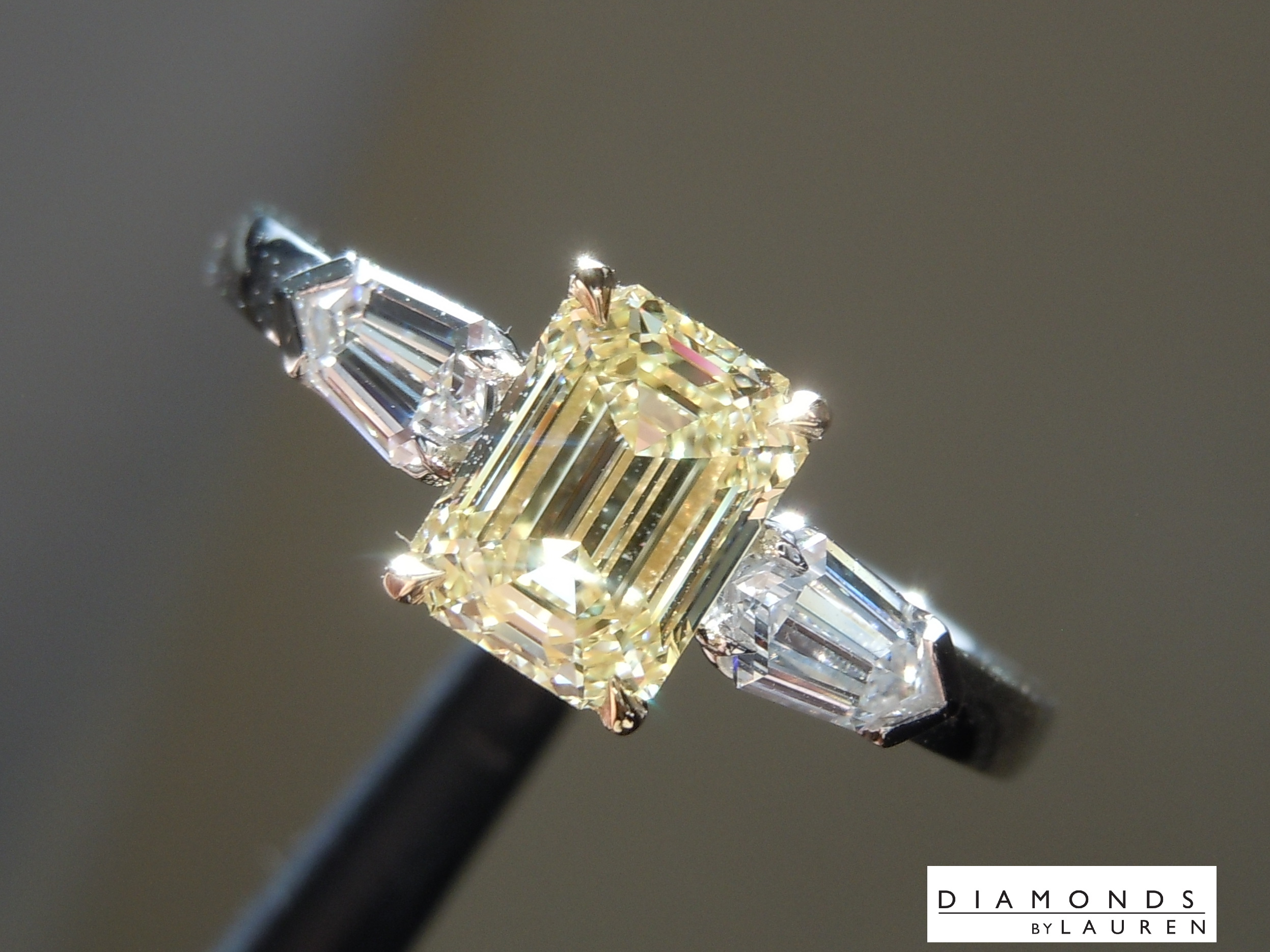 yellow diamond ring