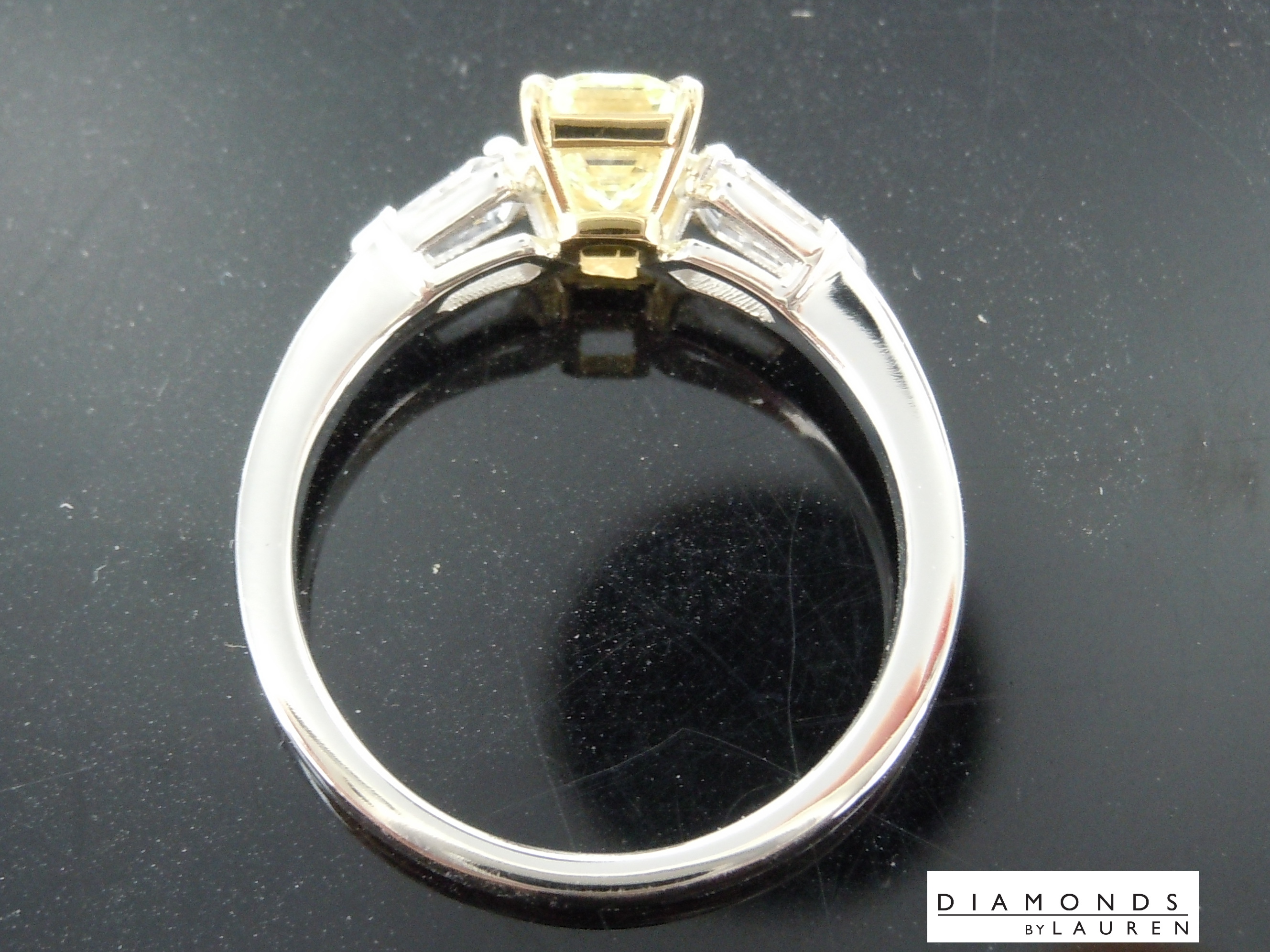 lab diamond ring