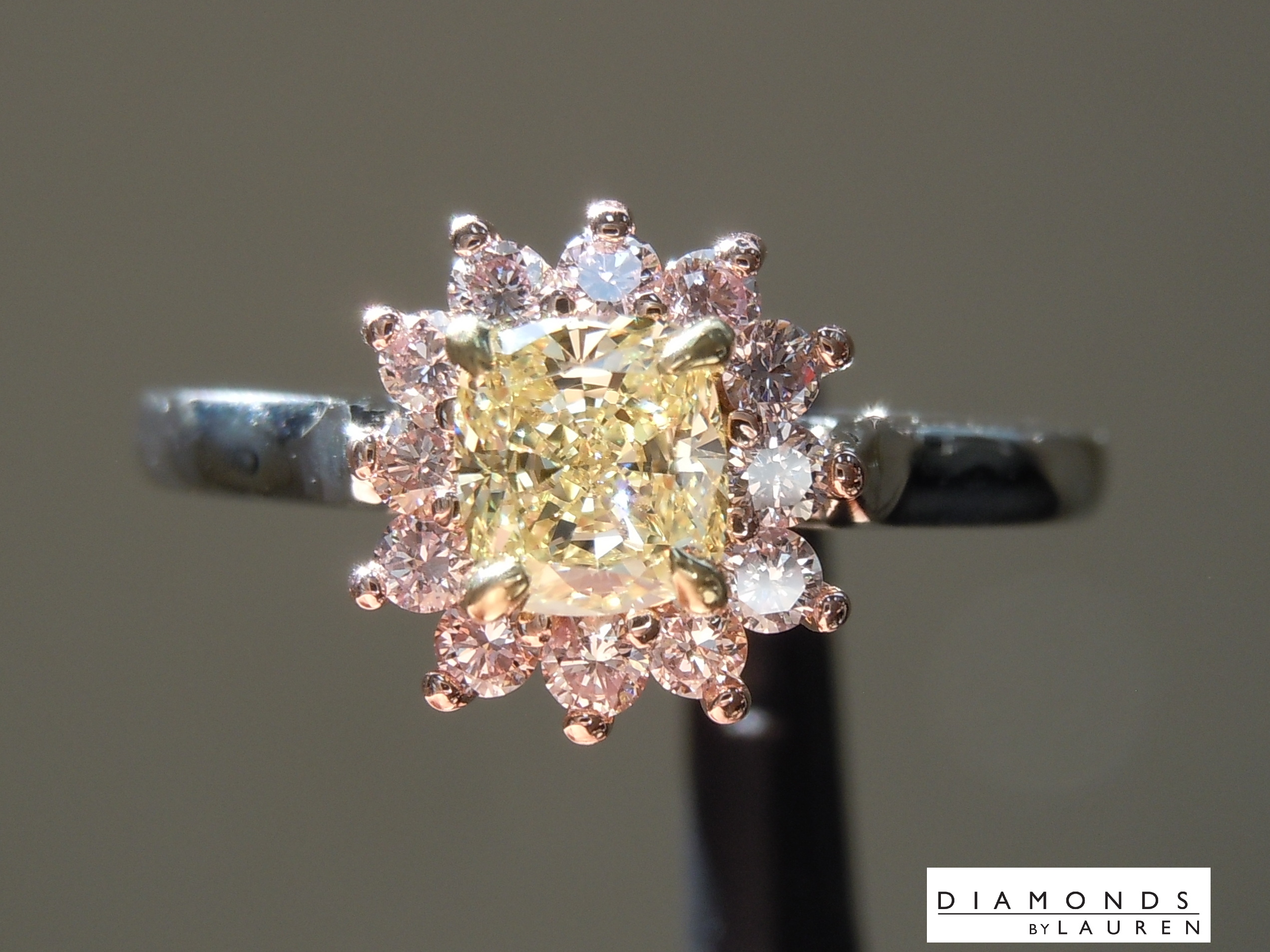 yellow diamond ring