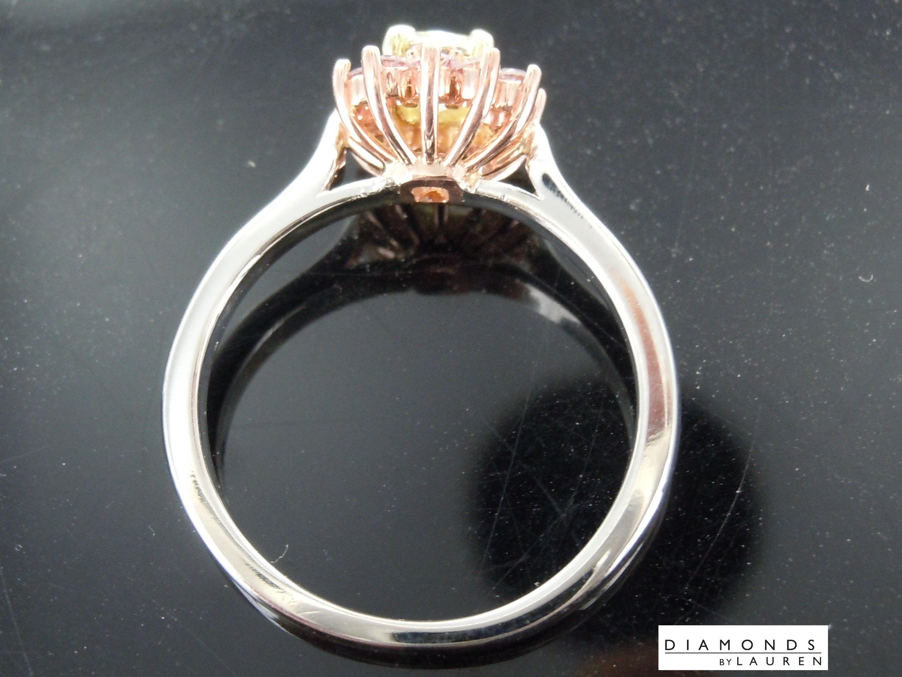pink diamond ring