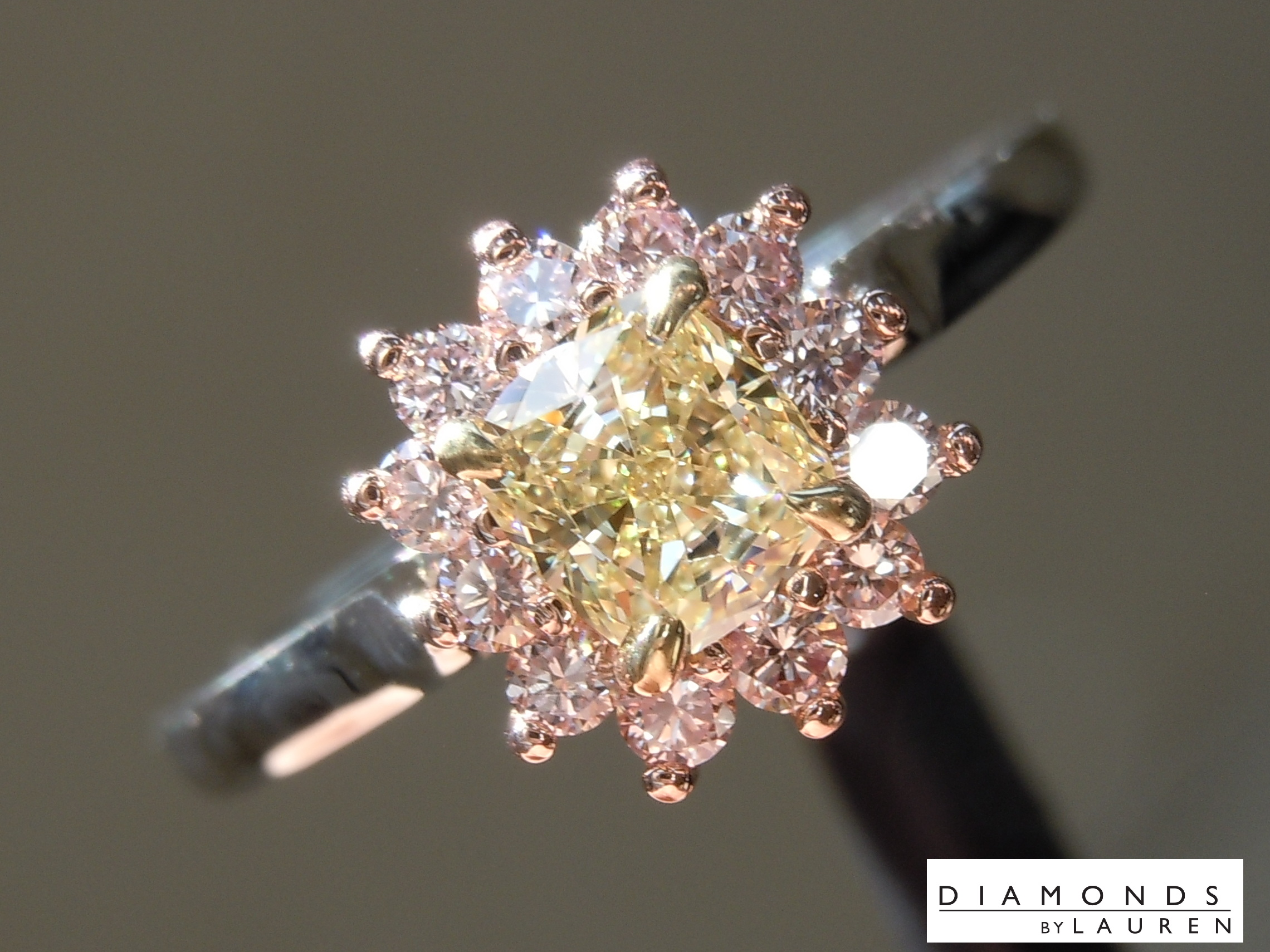 yellow diamond ring