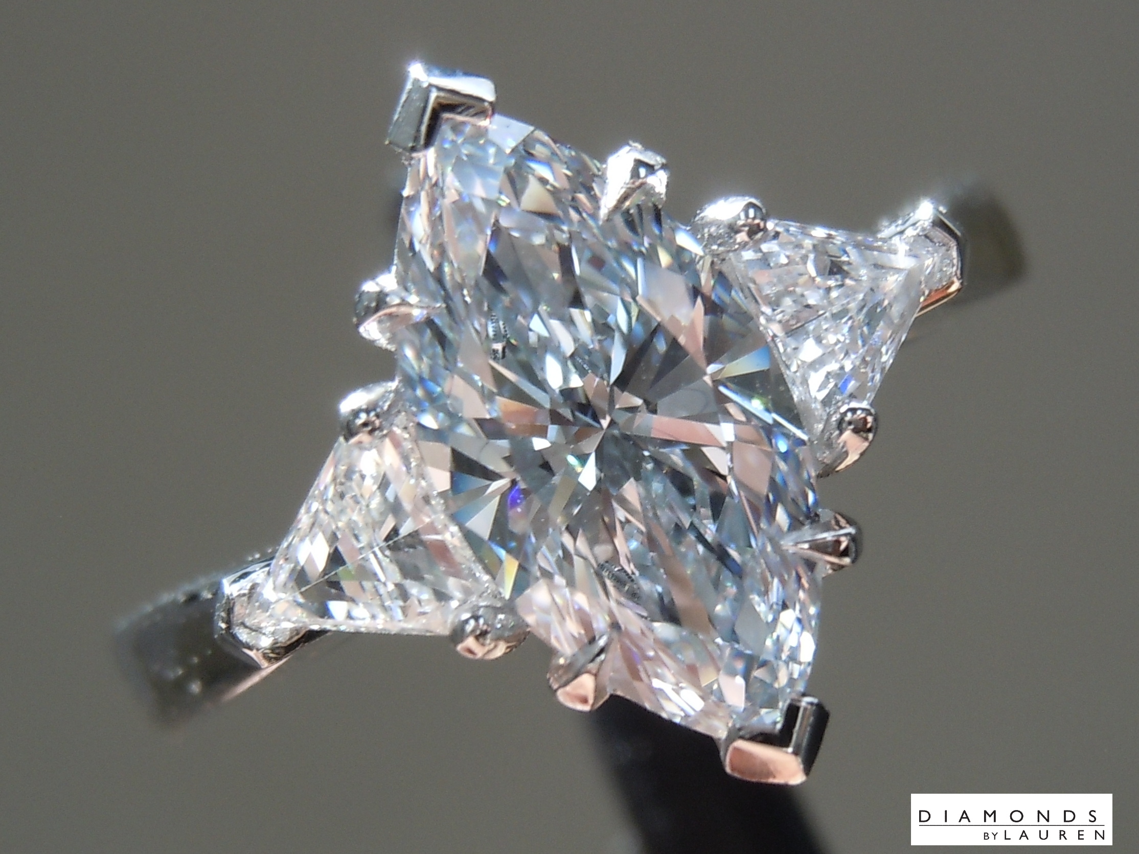 lab diamond ring