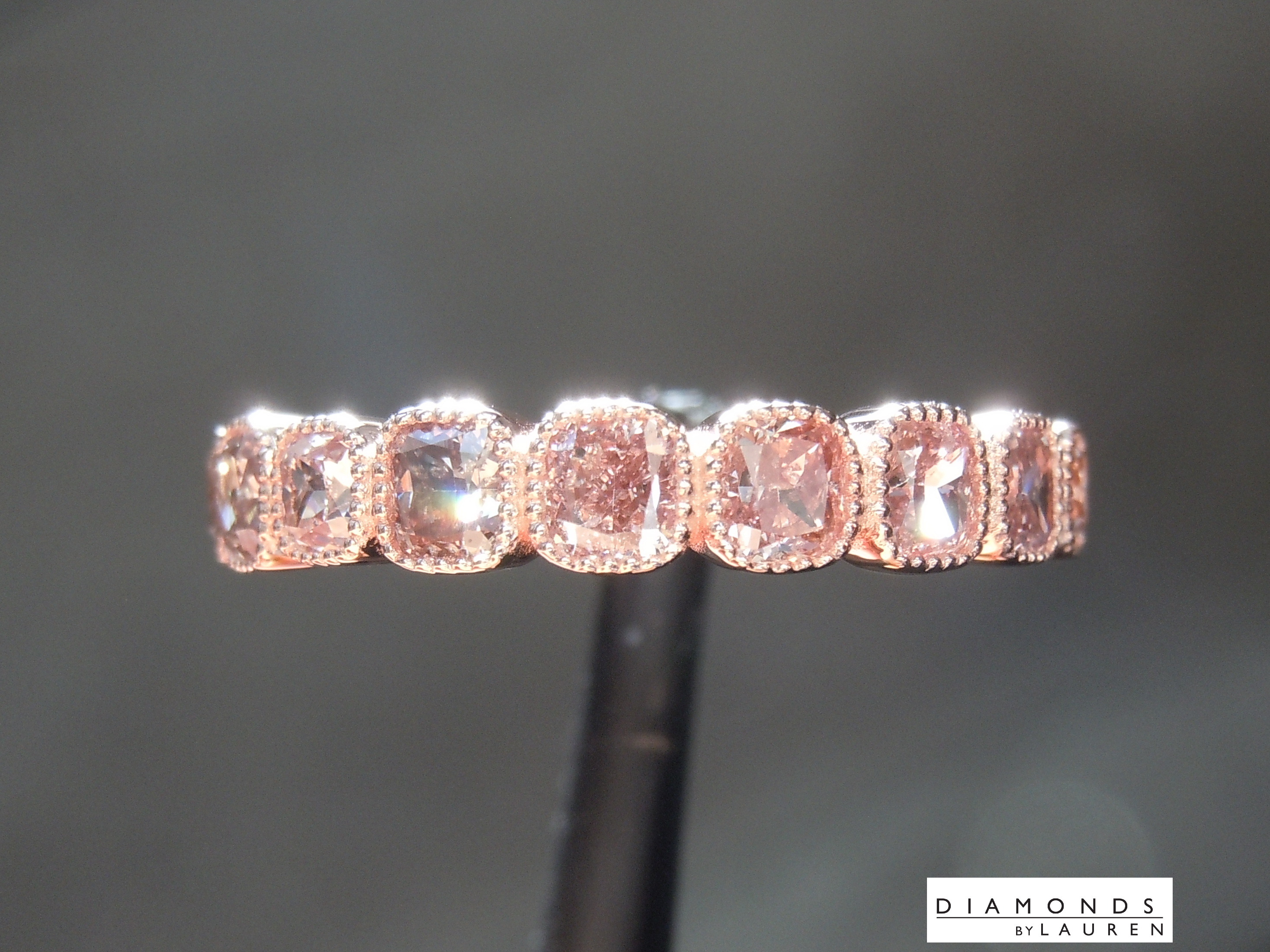 pink diamond ring