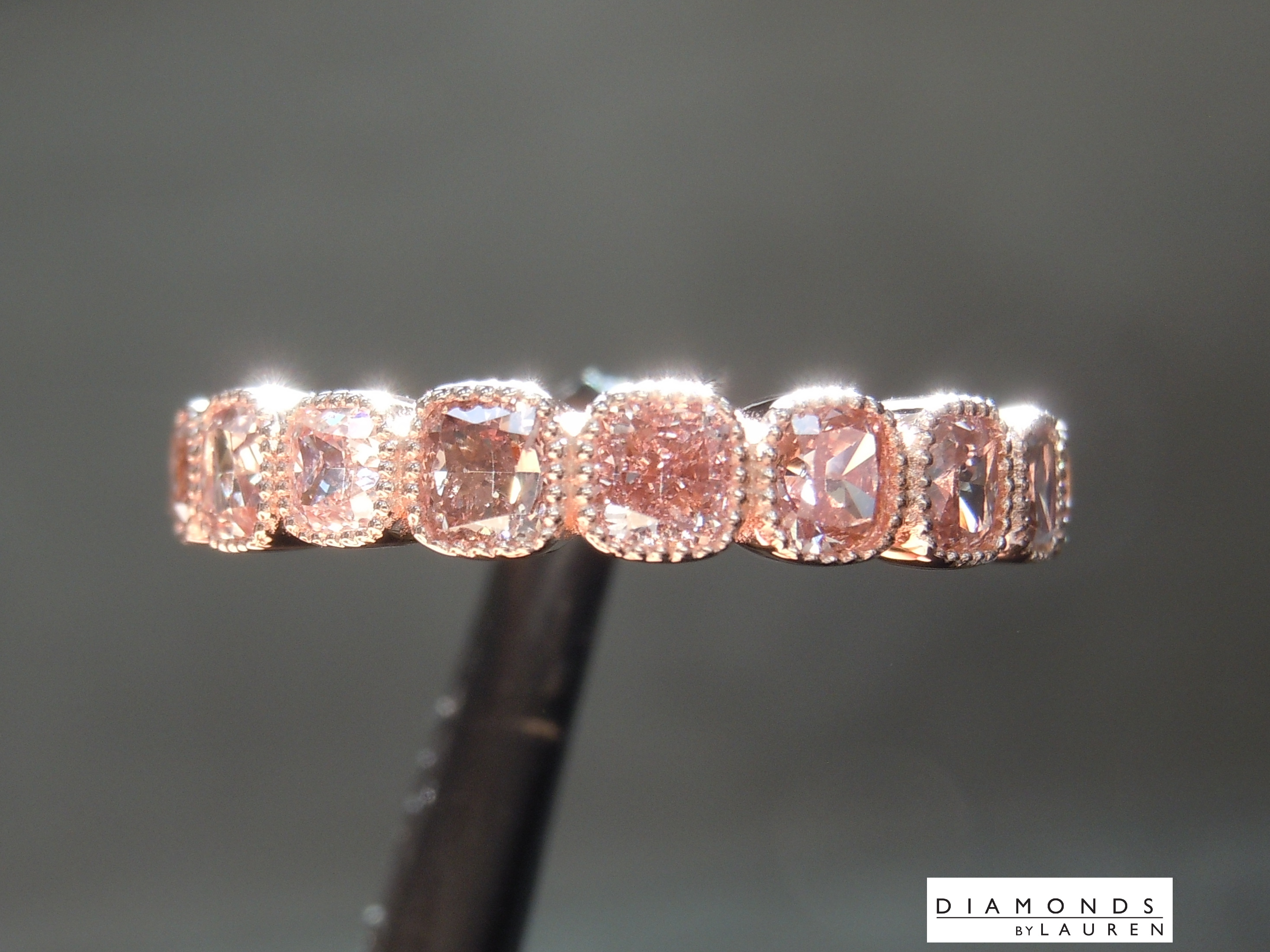 pink diamond ring