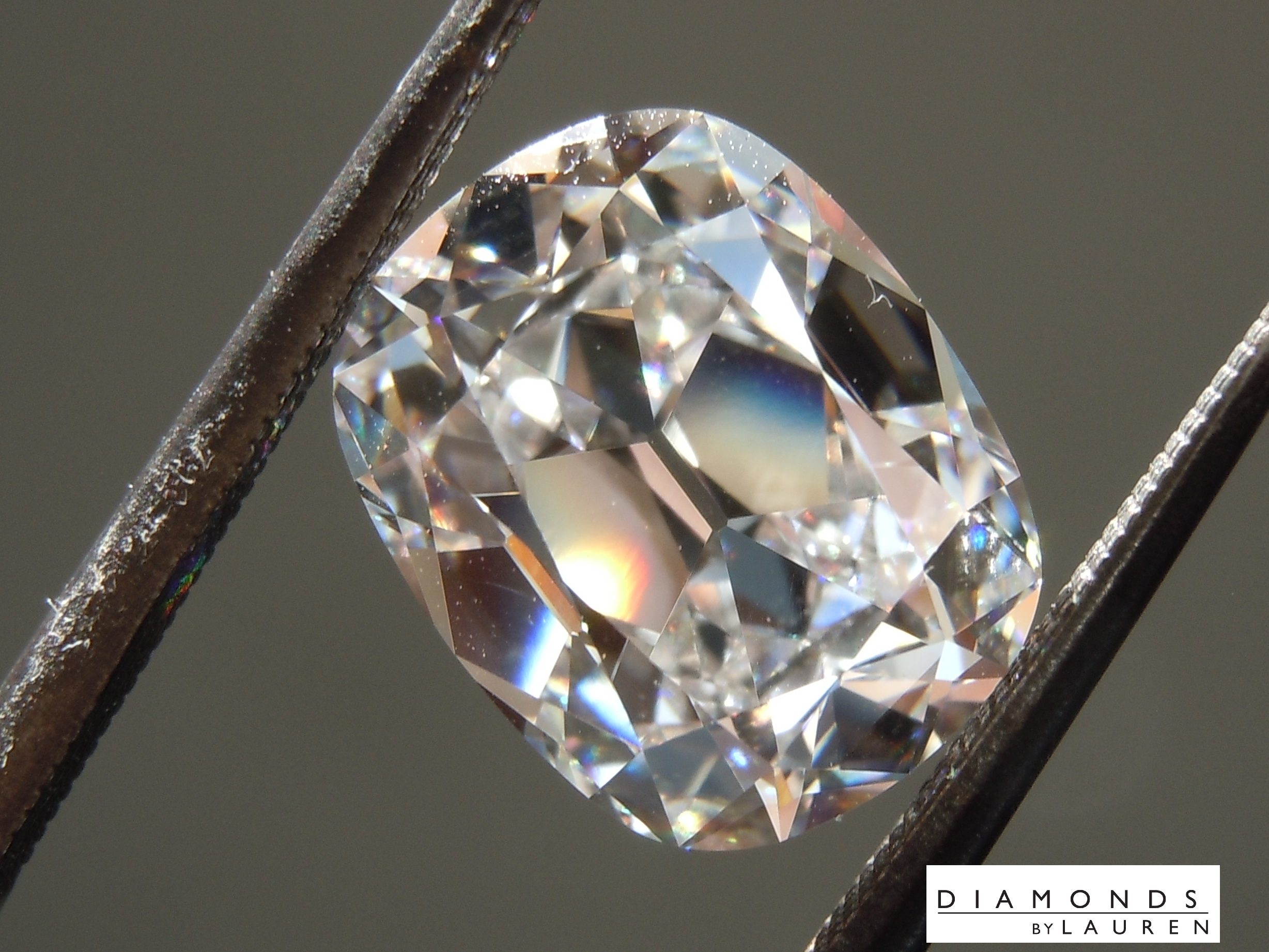 4.17ct E VS1 Cushion Cut Lab Grown Diamond R10587