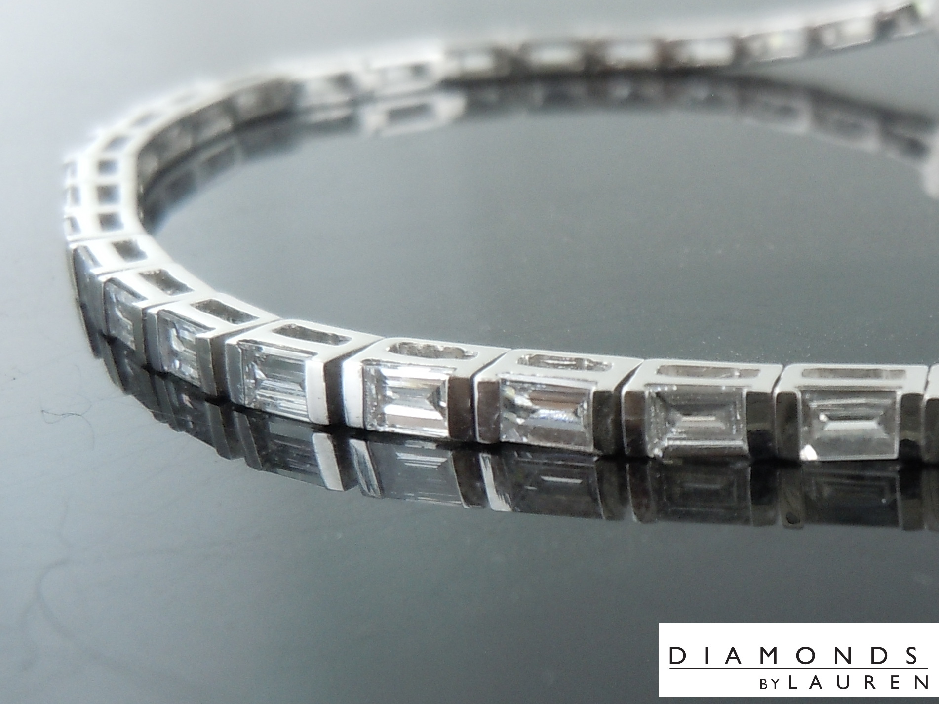 lab diamond bracelet