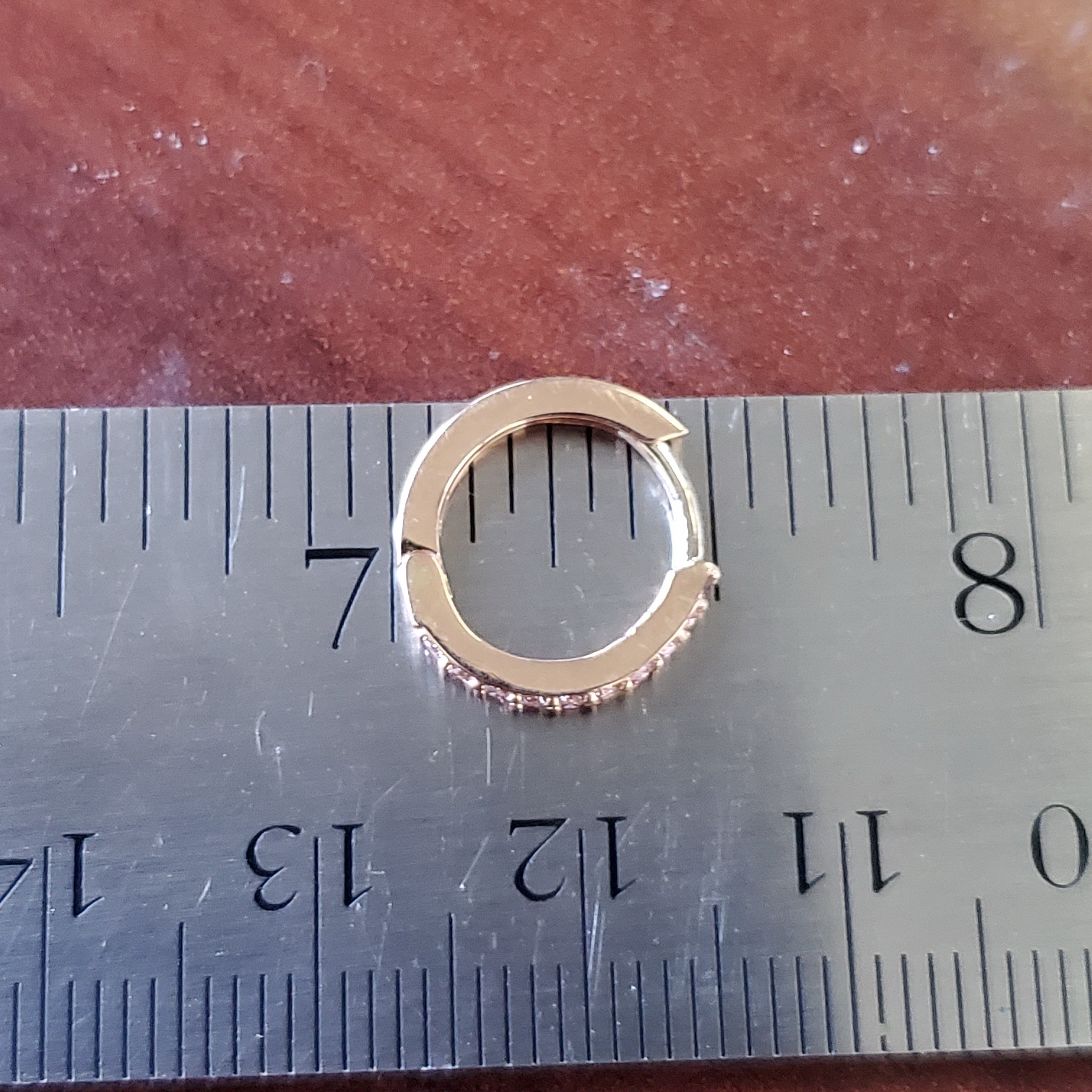 pink diamond earrings