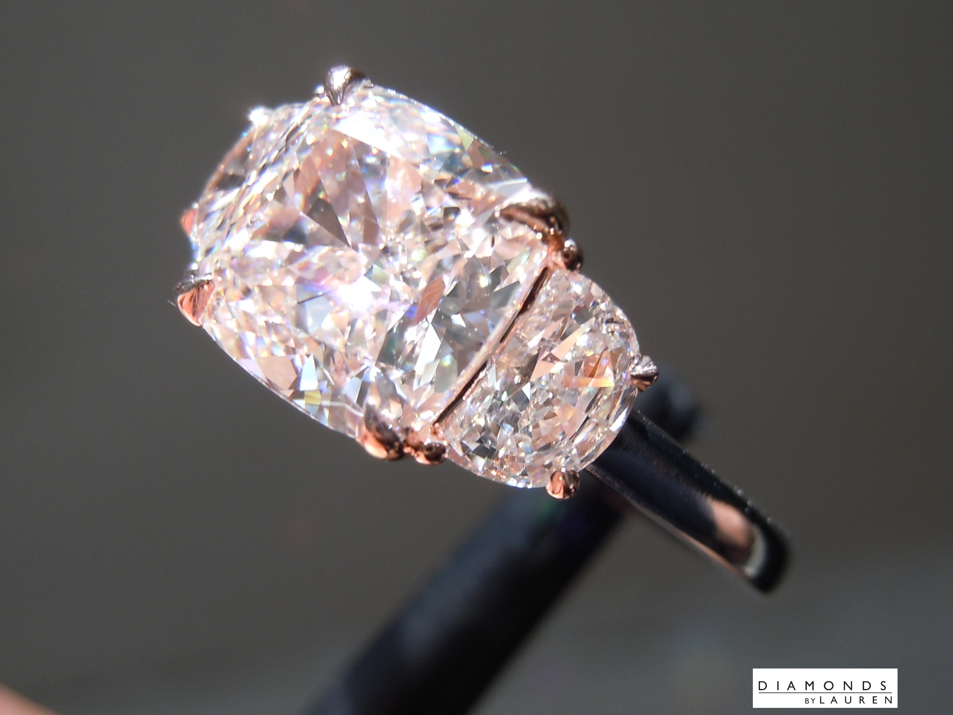 lab diamond ring