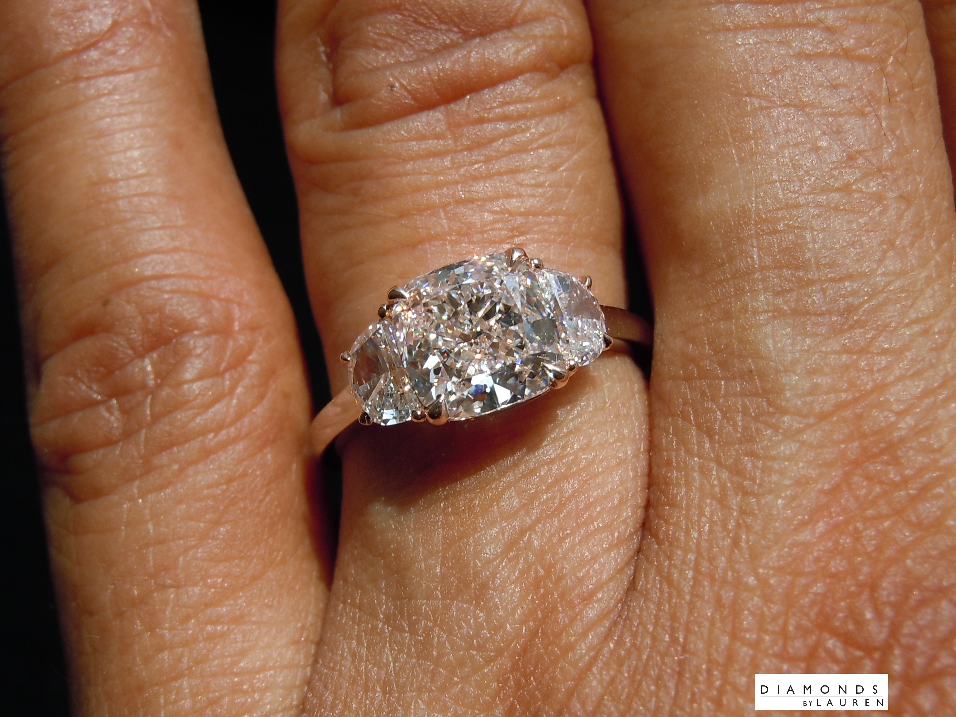 pink diamond ring