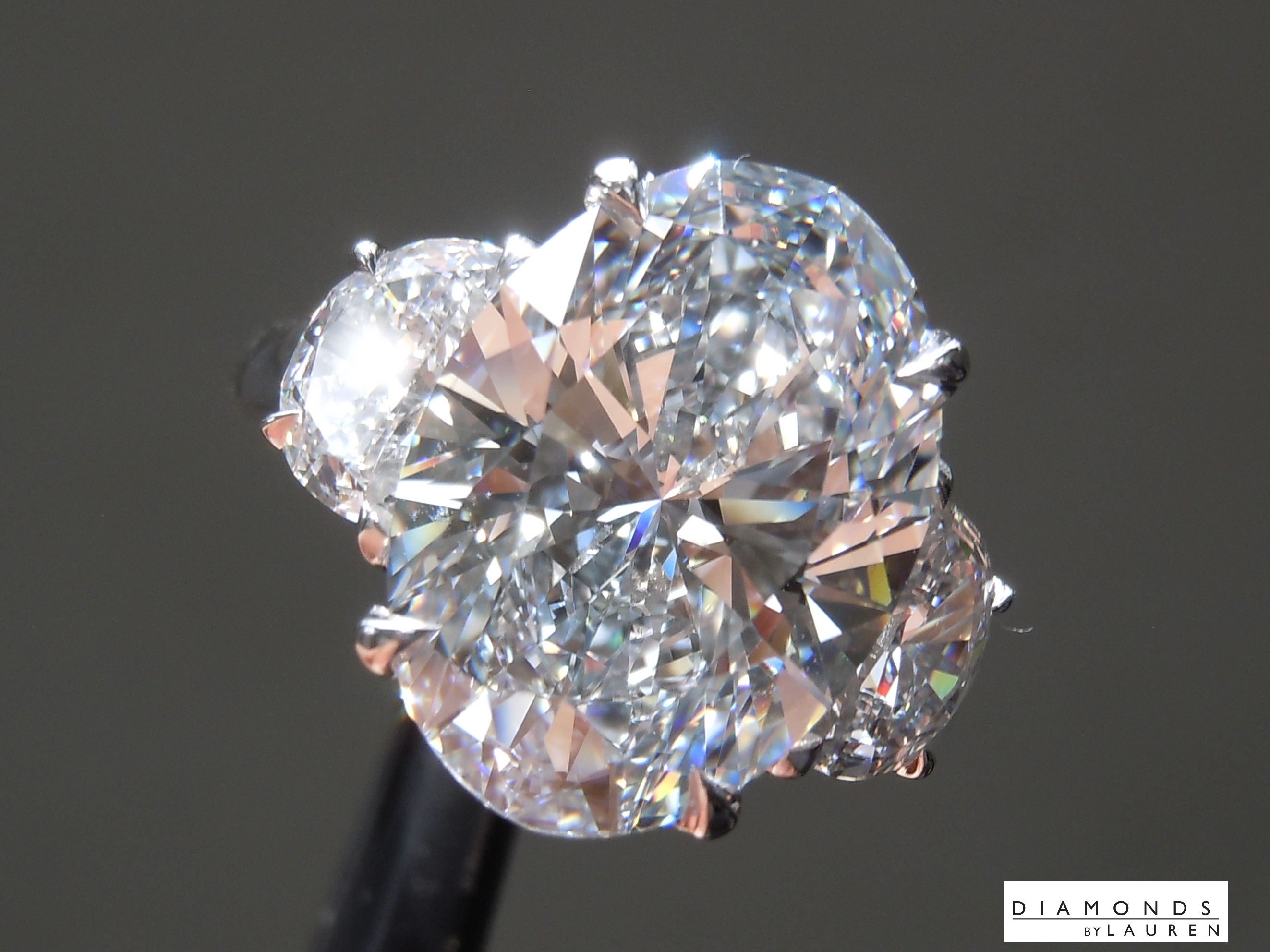 blue diamond ring