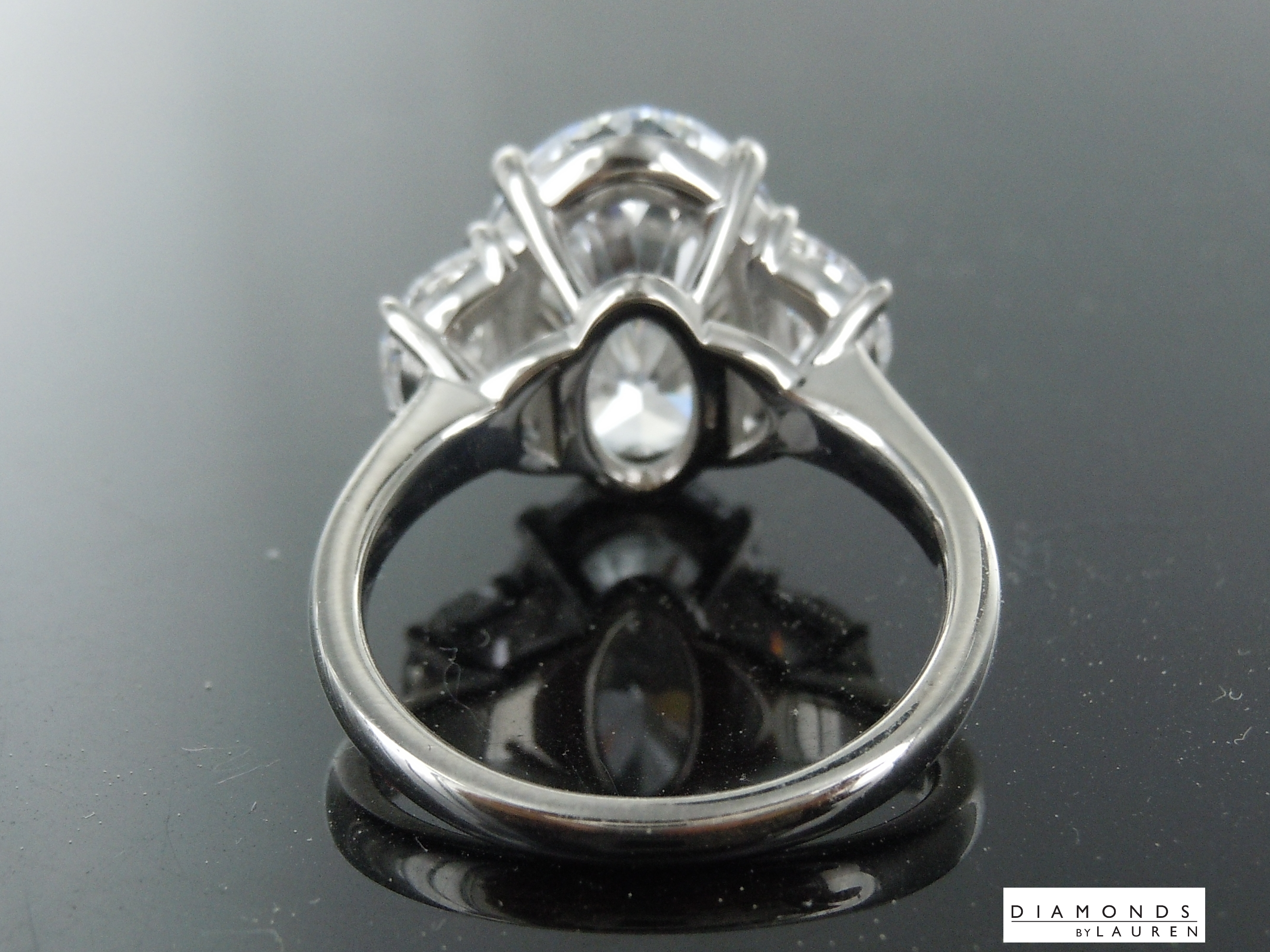 lab diamond ring