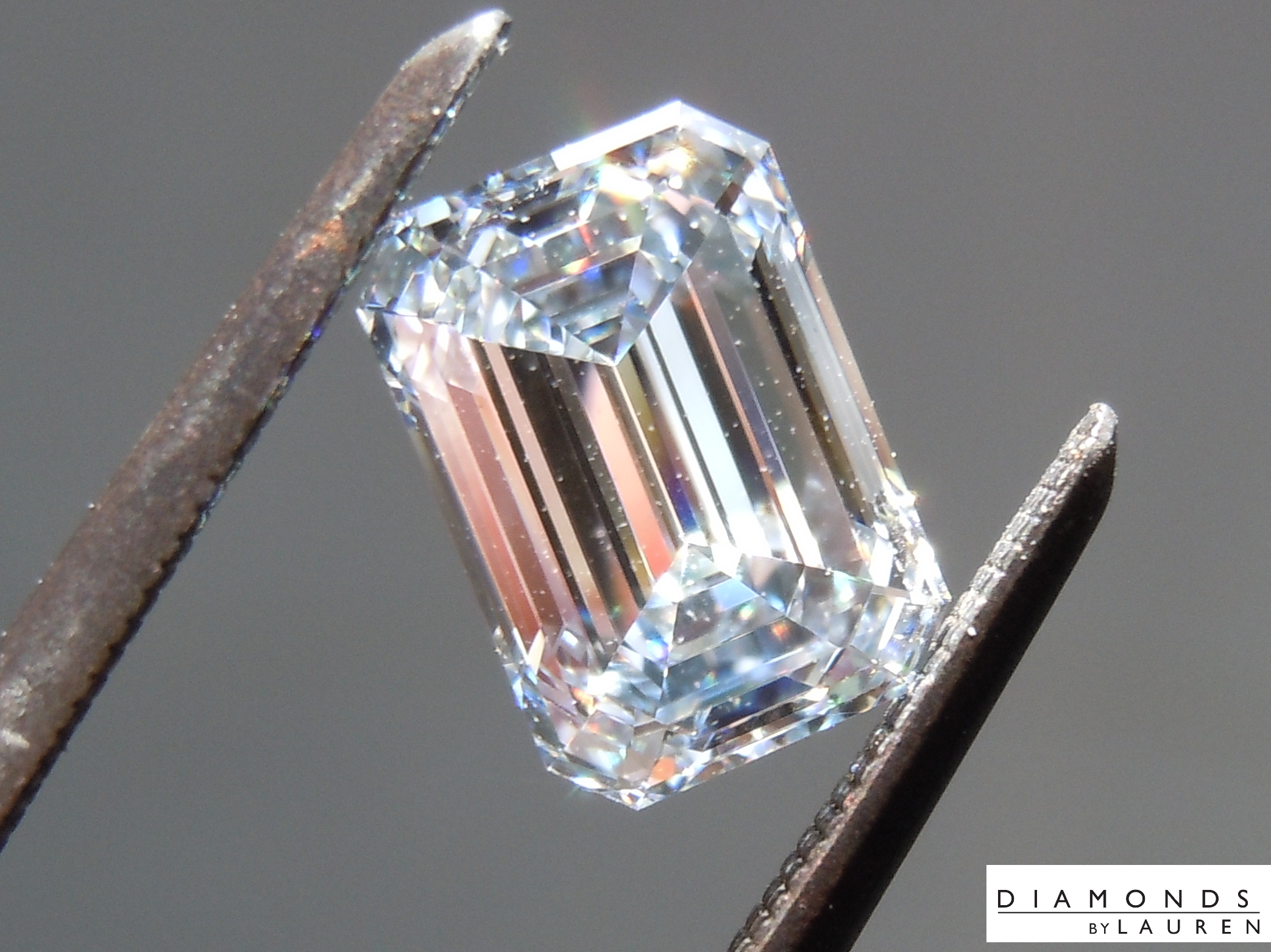 colorless lab diamond