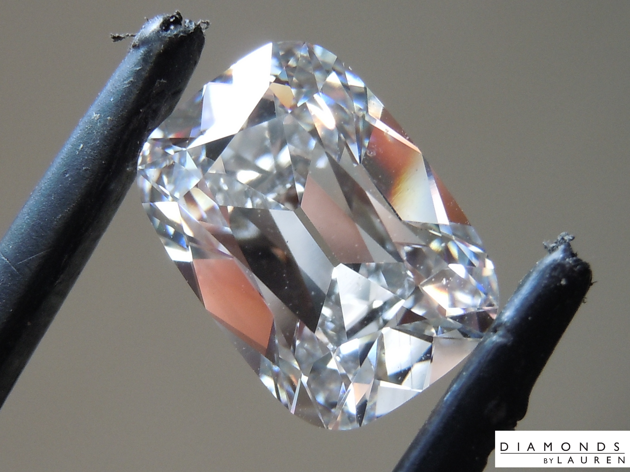 3.80ct F VS2 Cushion Cut Lab Grown Diamond R10676