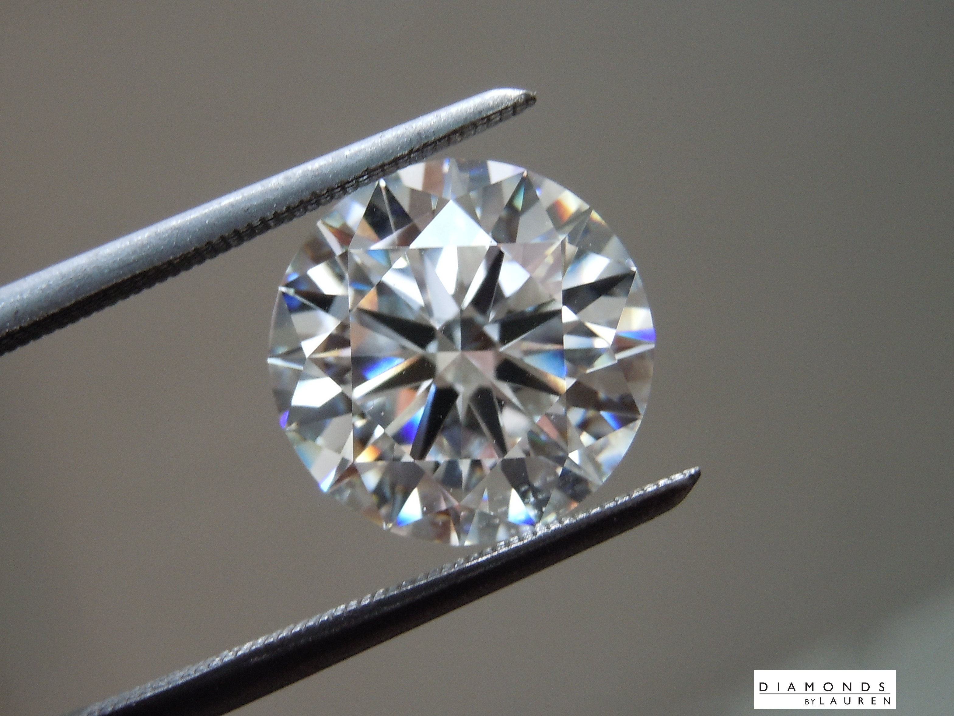 4.87ct F VVS2 Round Brilliant Lab Grown Diamond R10689