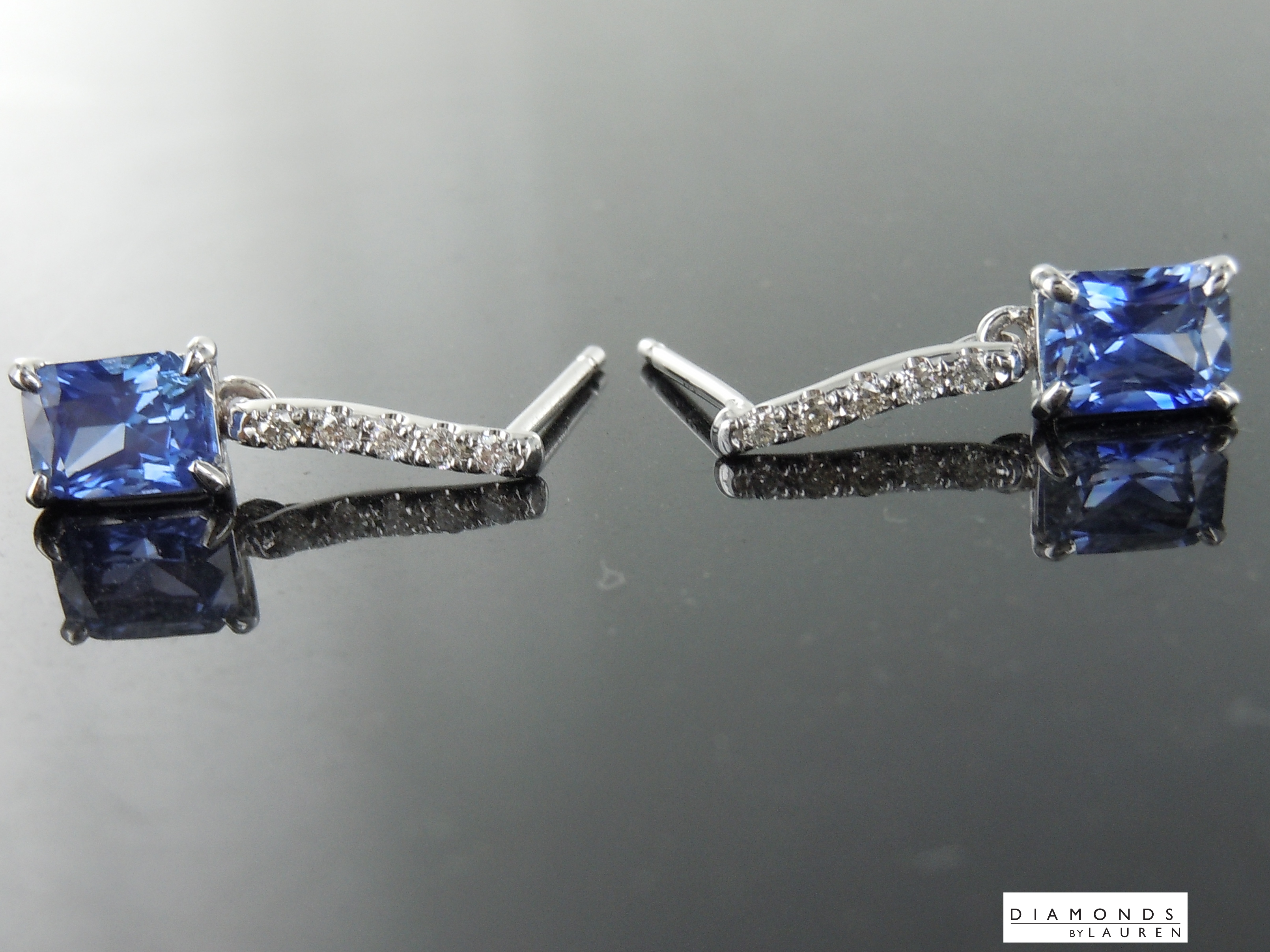 sapphire earrings