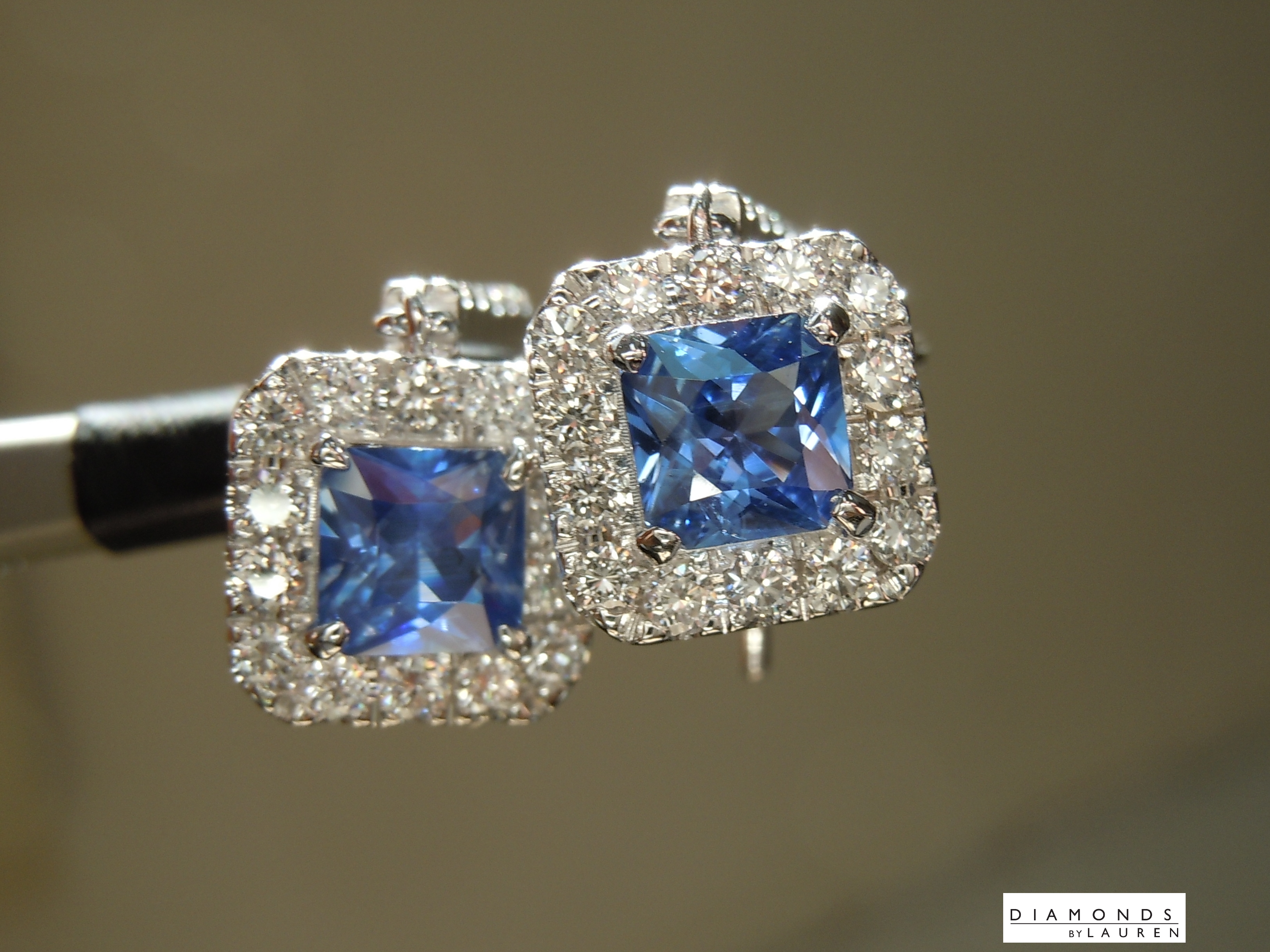 sapphire earrings