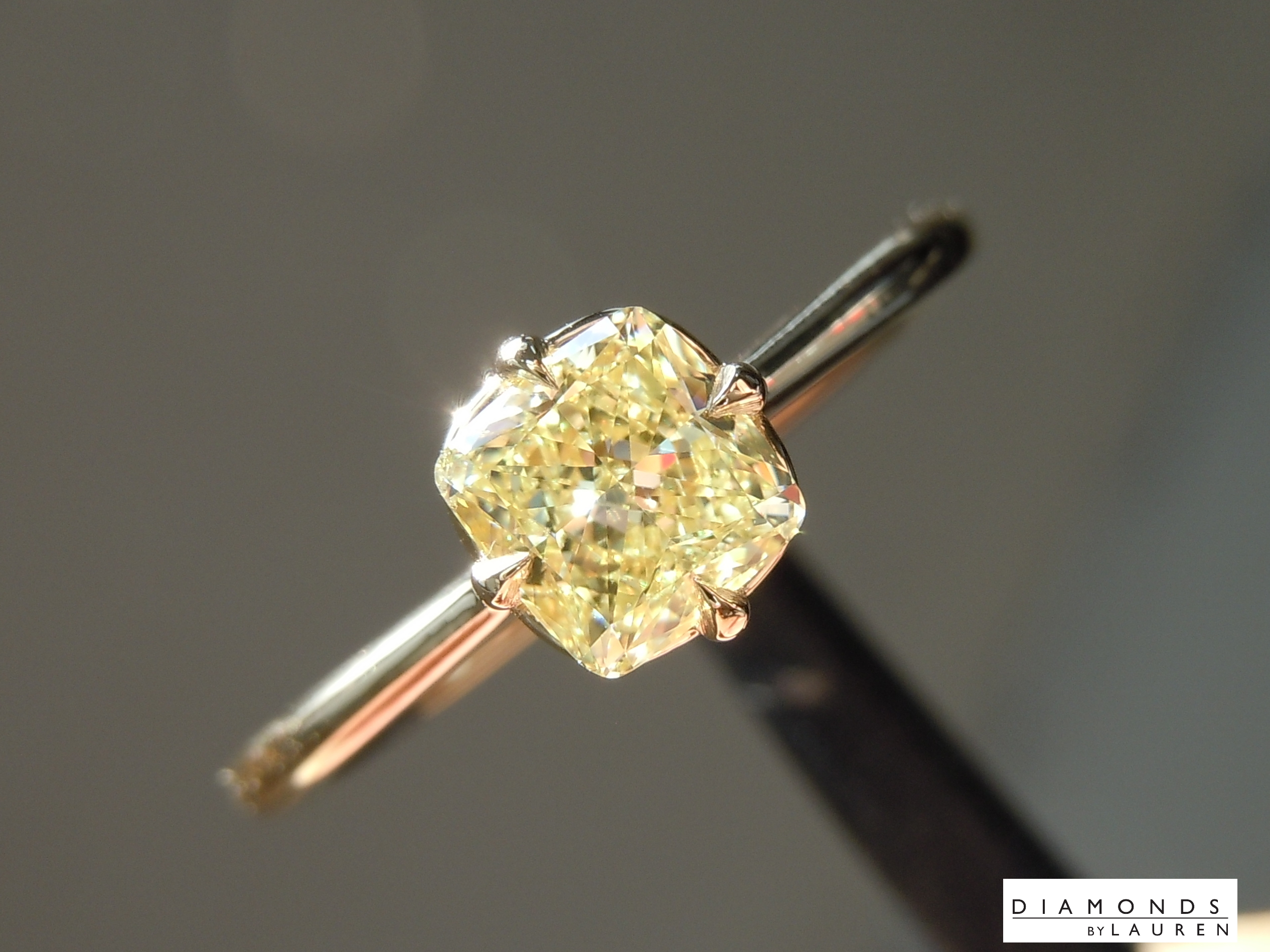 yellow diamond ring