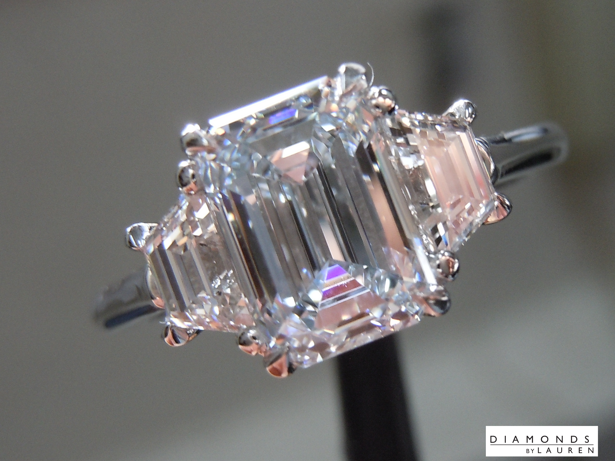 lab diamond ring