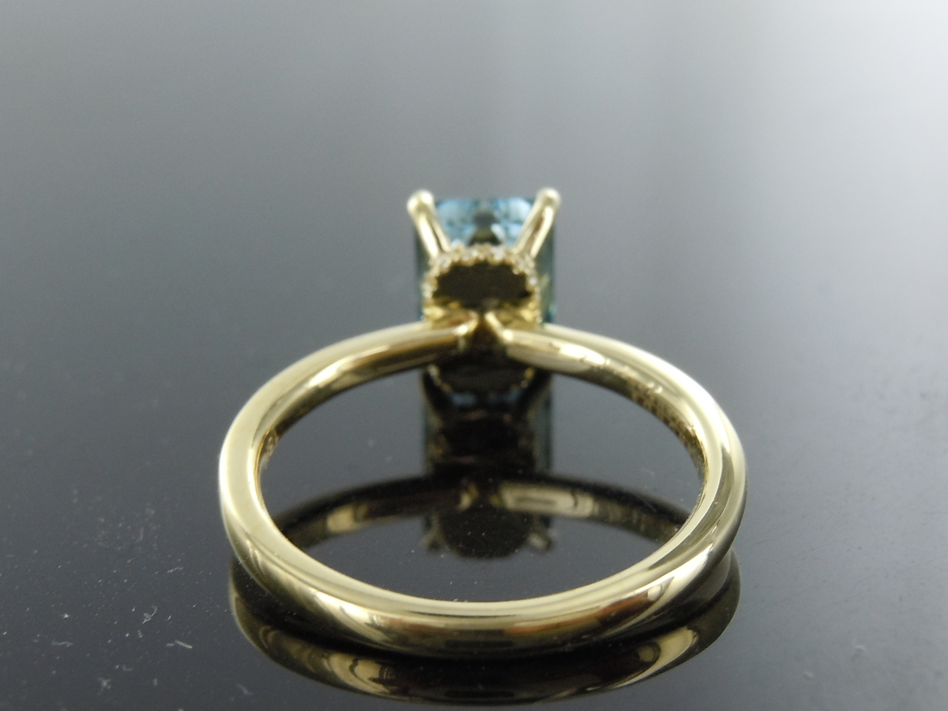 lab diamond ring