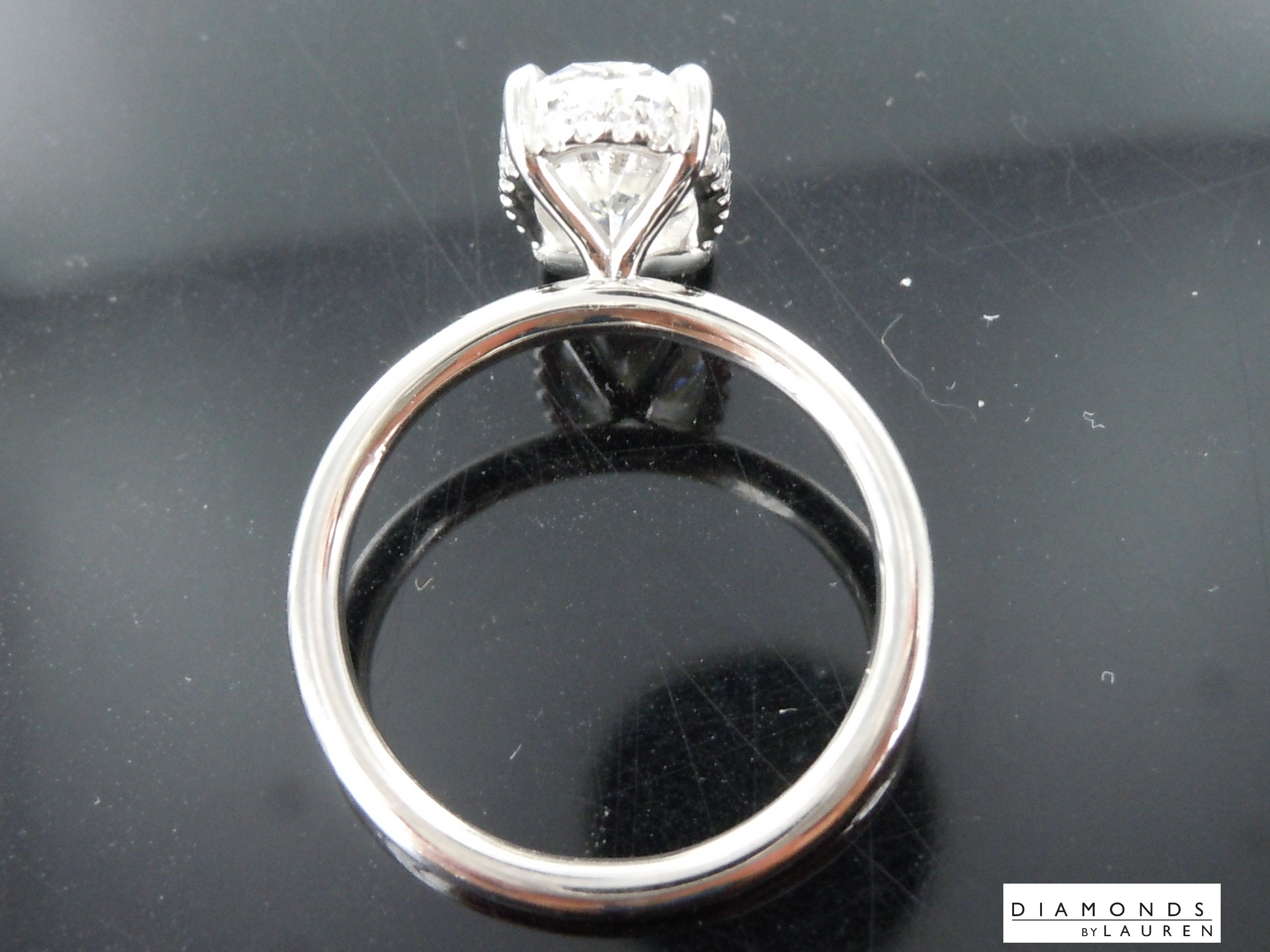 lab diamond ring