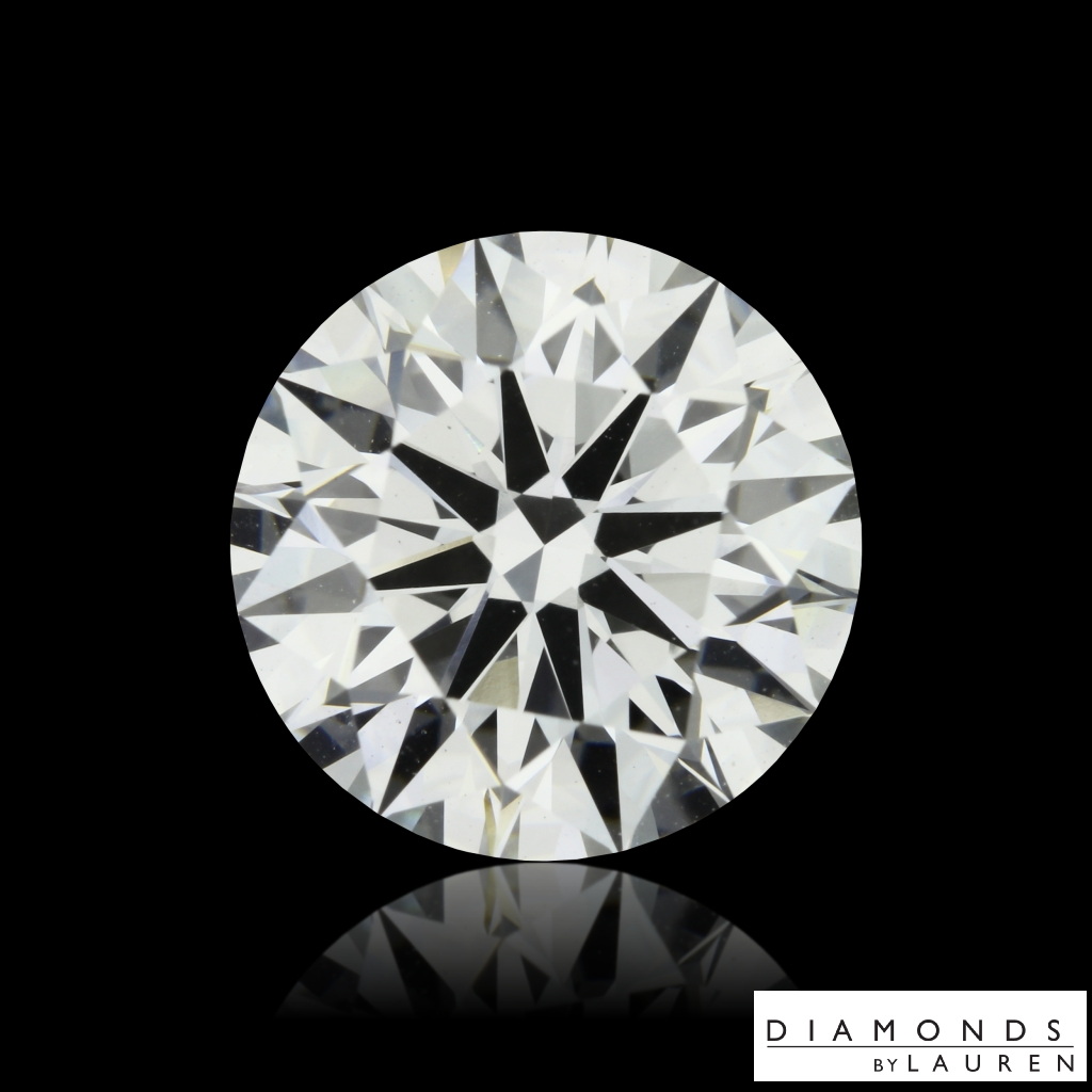 colorless lab diamond ring