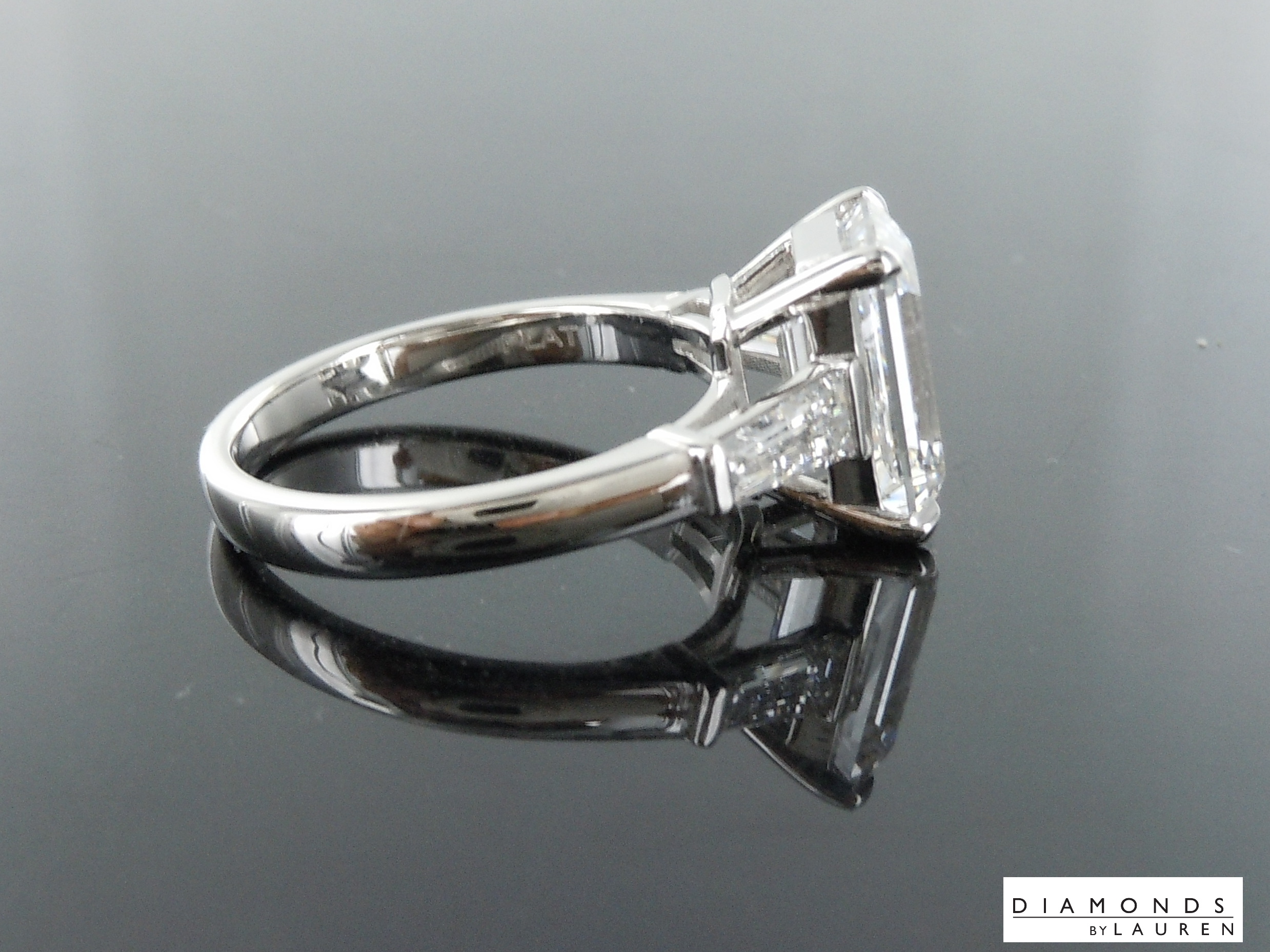 lab diamond ring