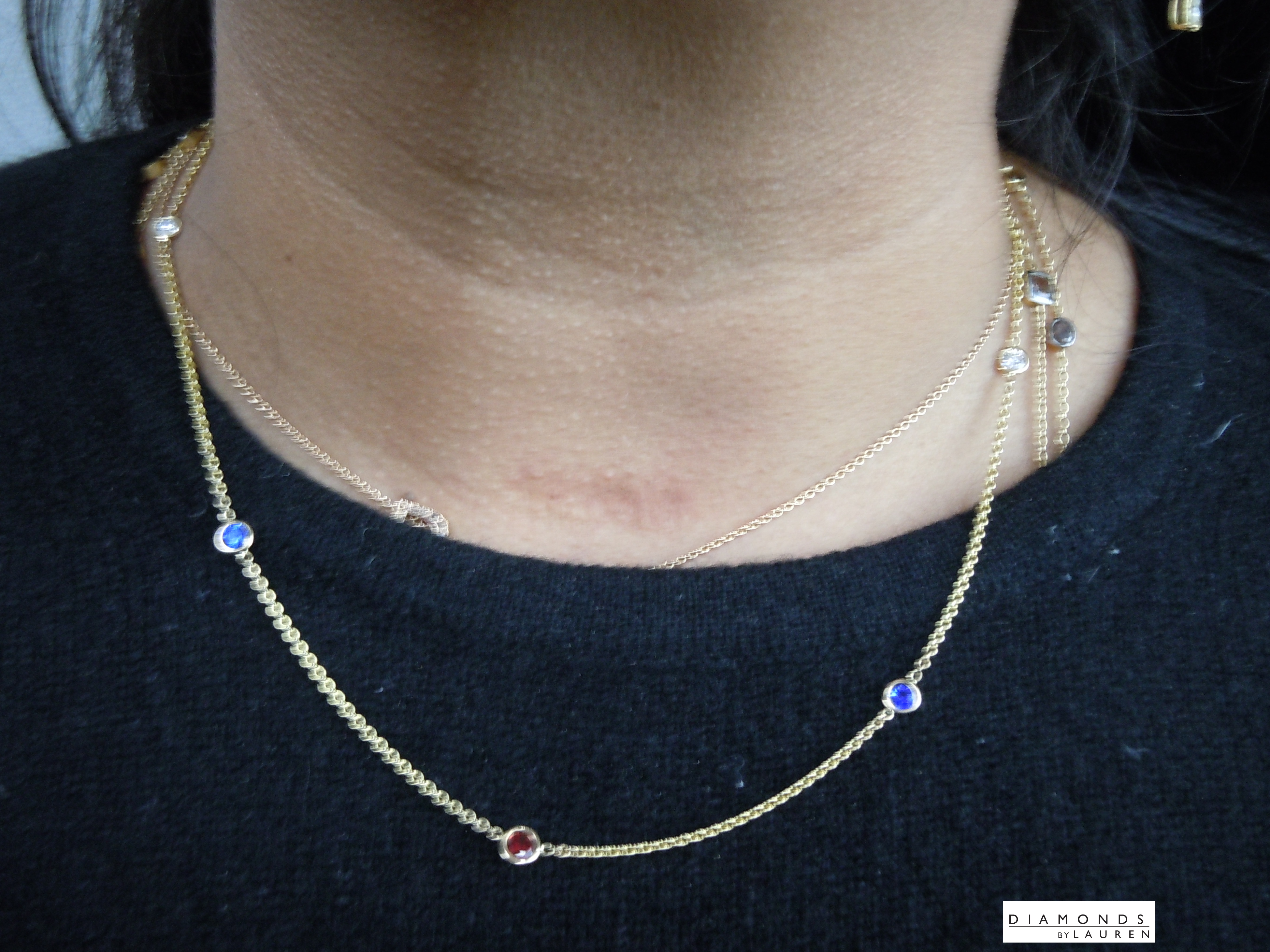 sapphire necklace