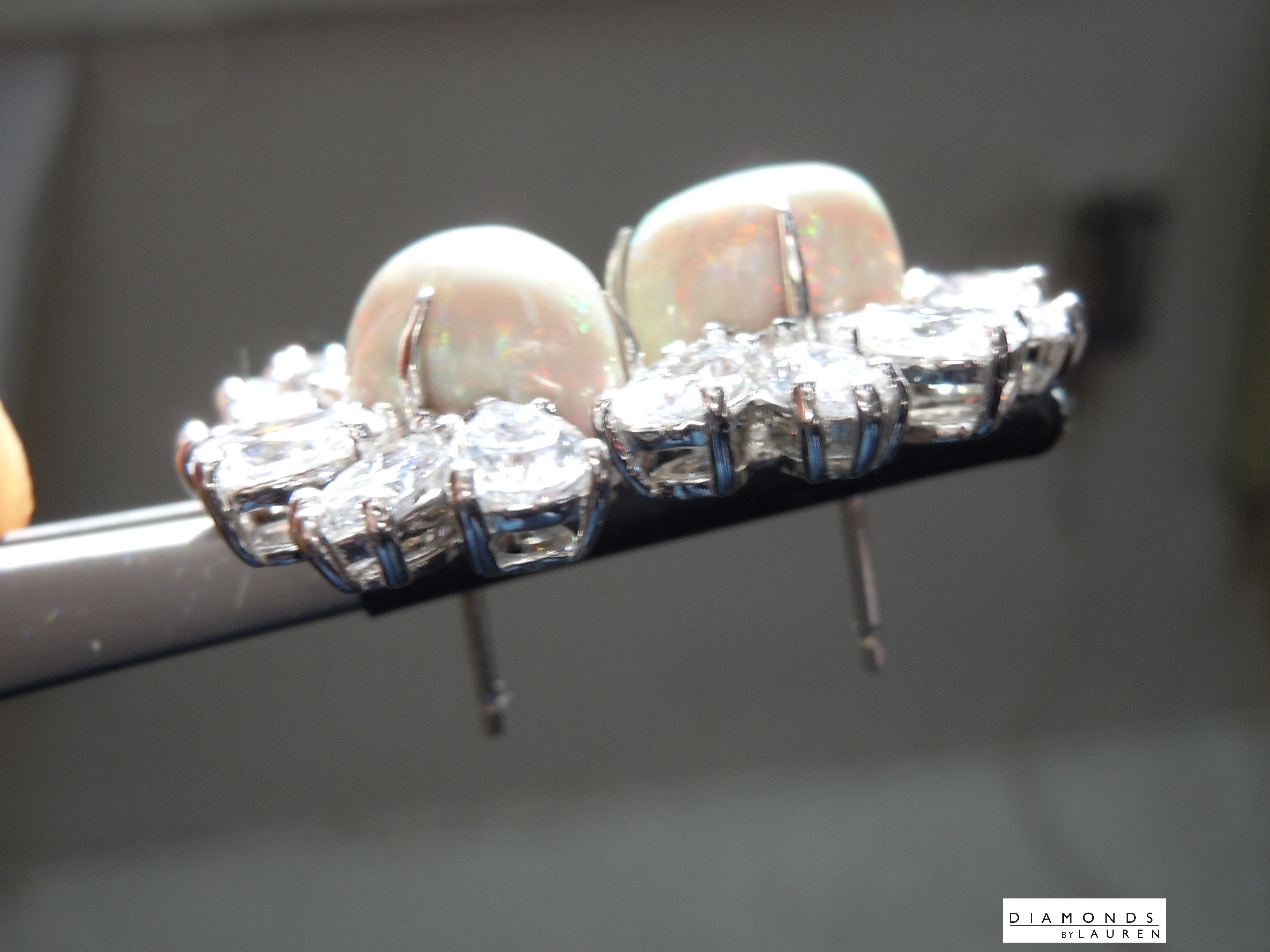opal earrings