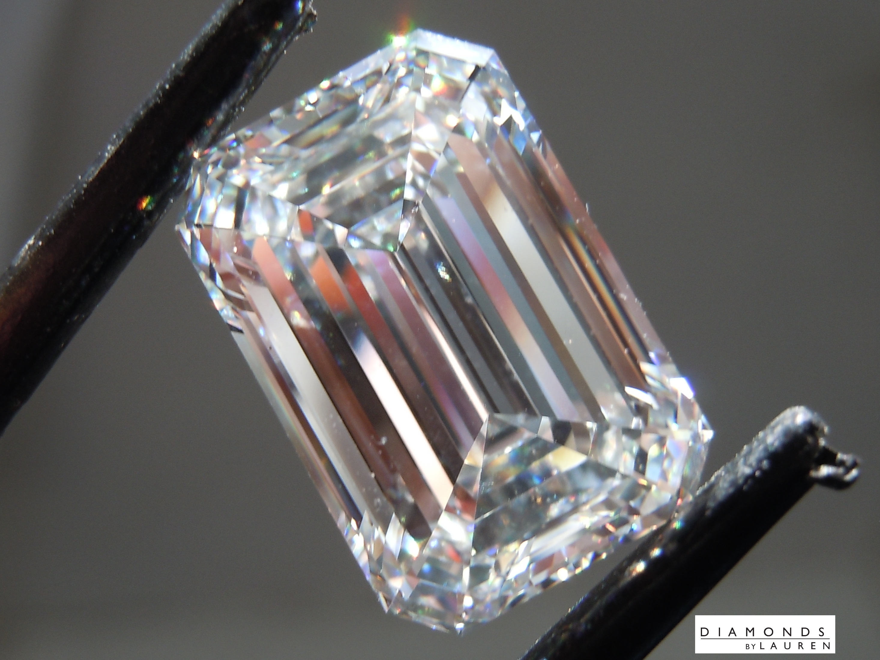 colorless lab diamond