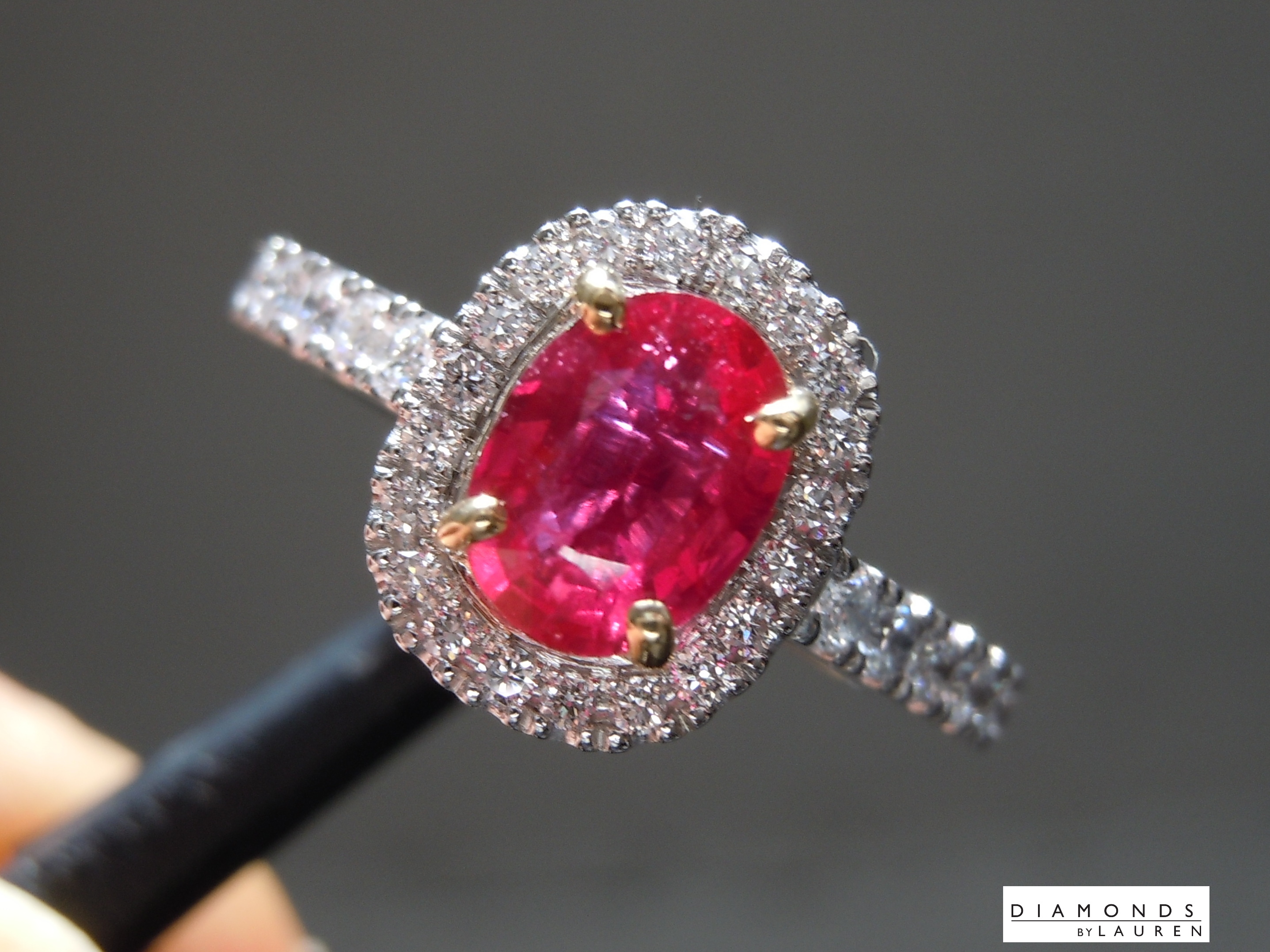 natural ruby ring