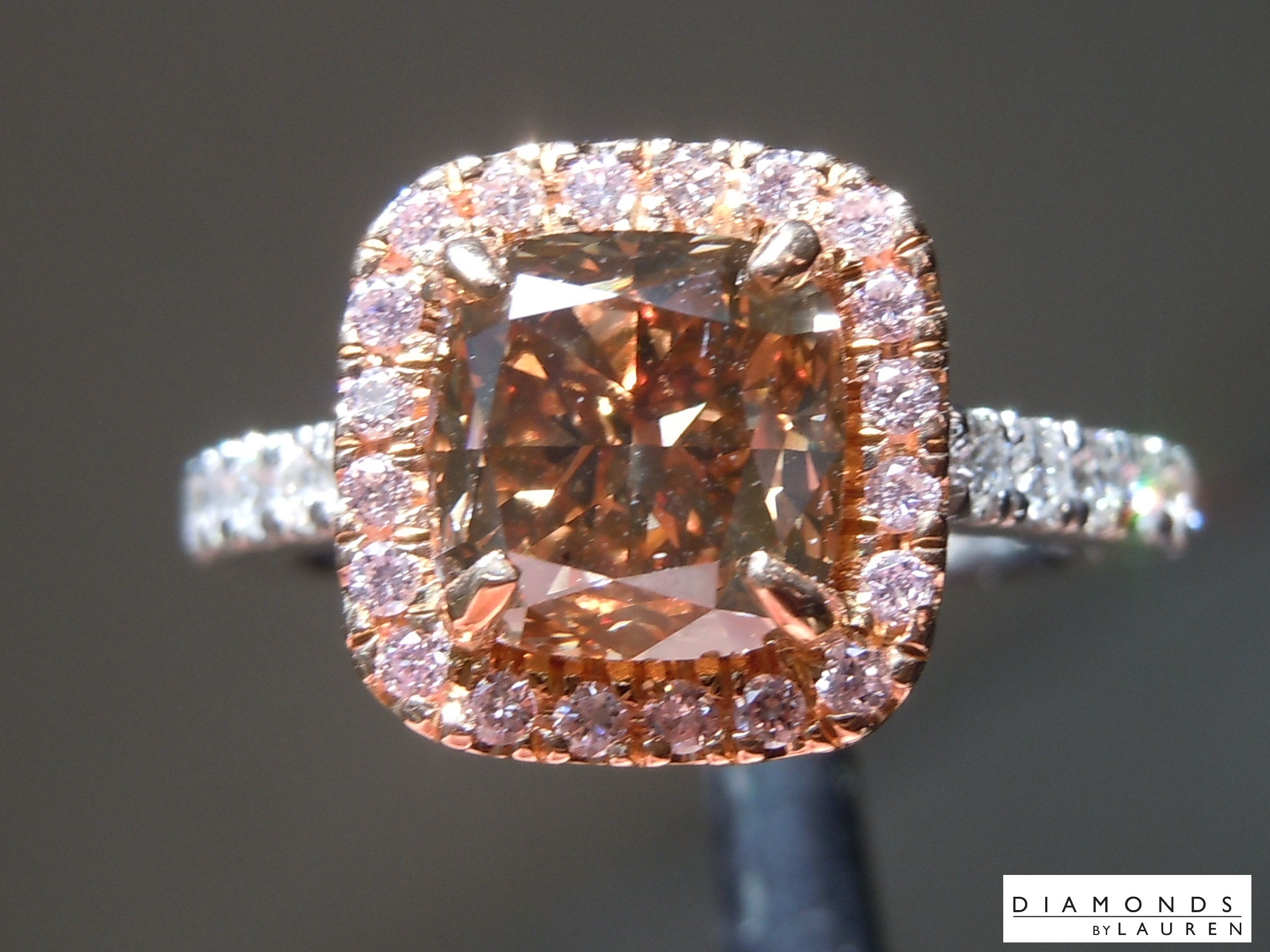 chocolate diamond ring