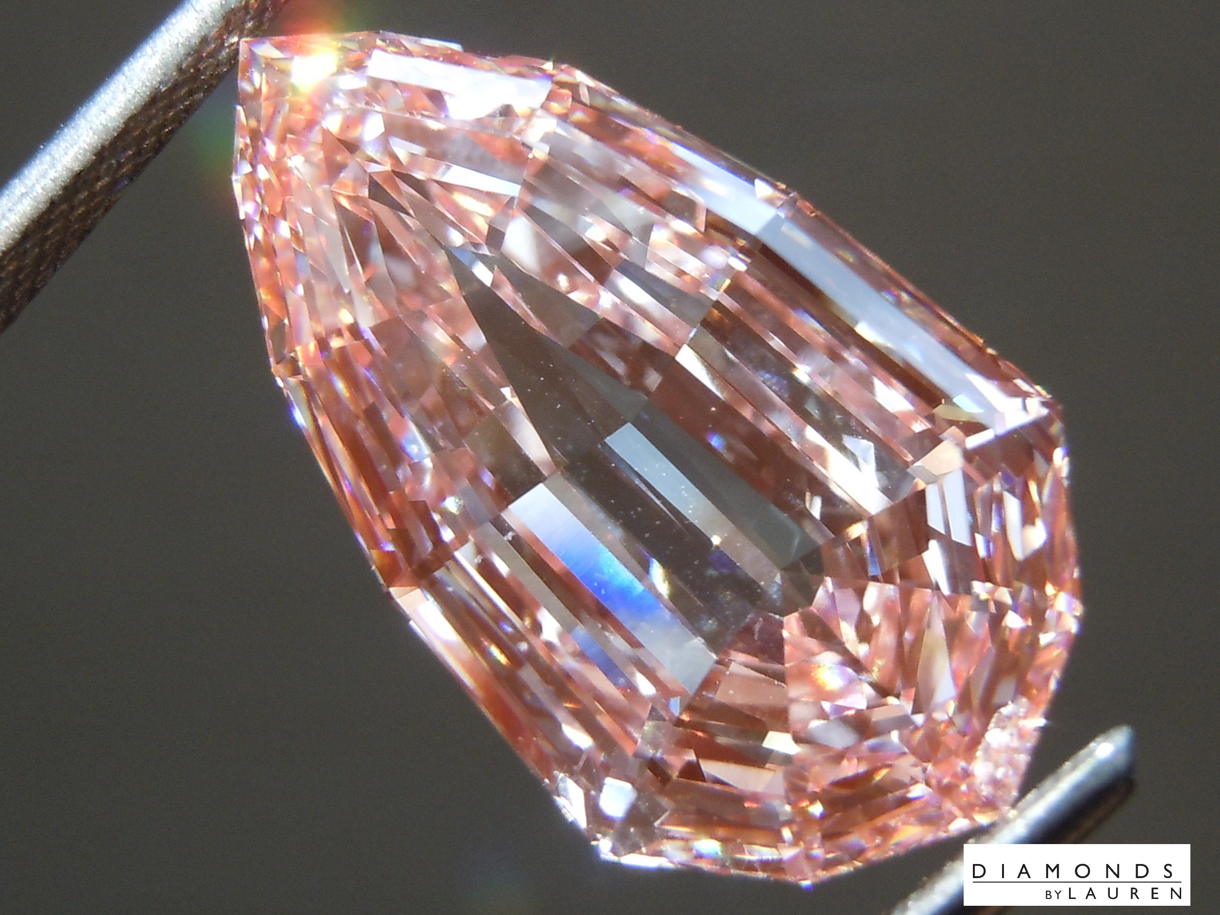 pink lab diamond