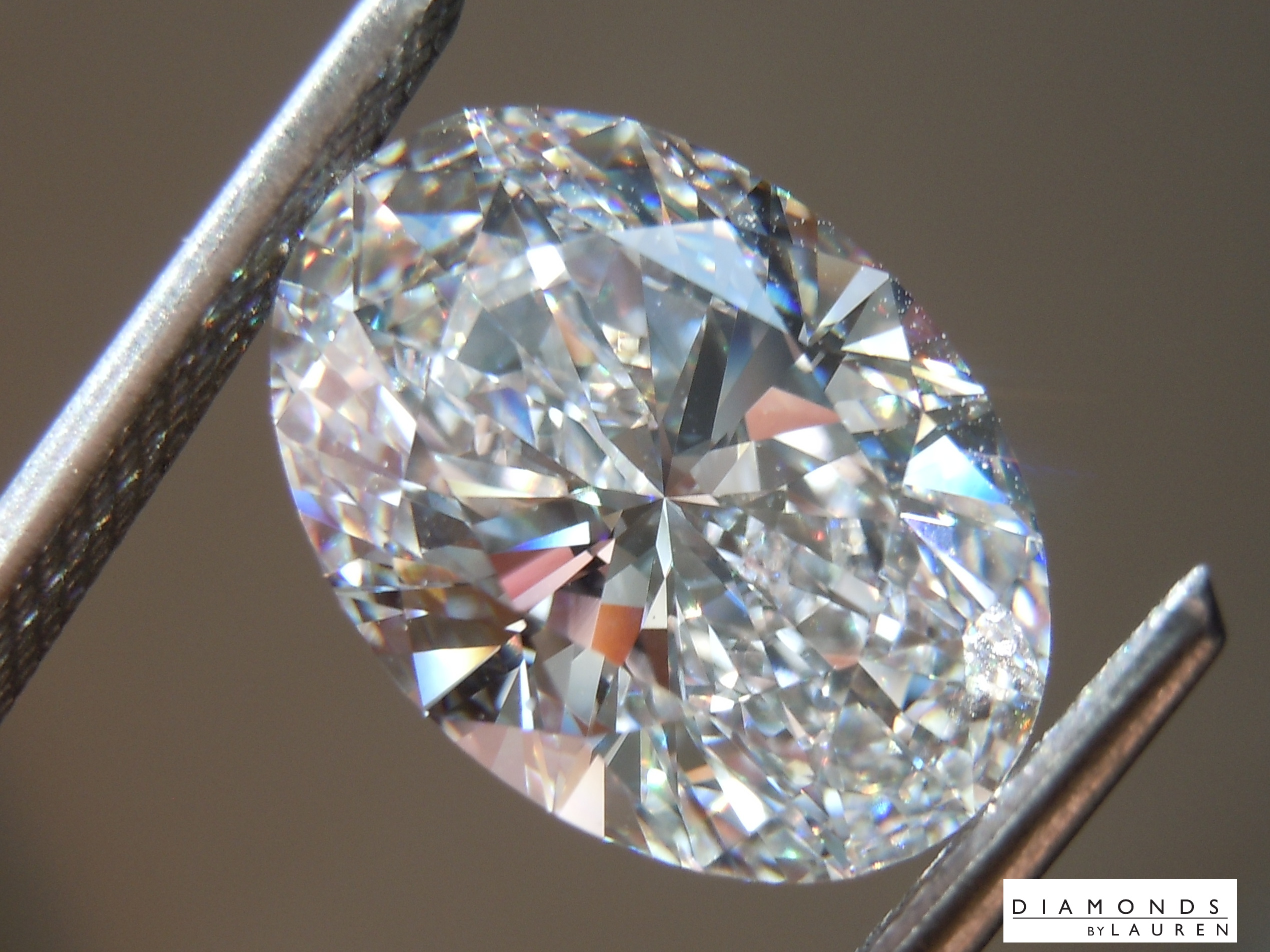 lab colorless diamond