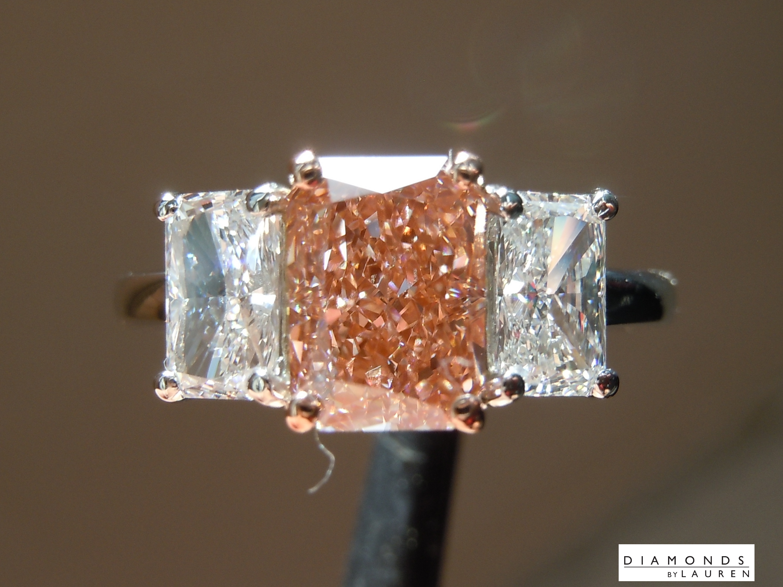 lab diamond ring