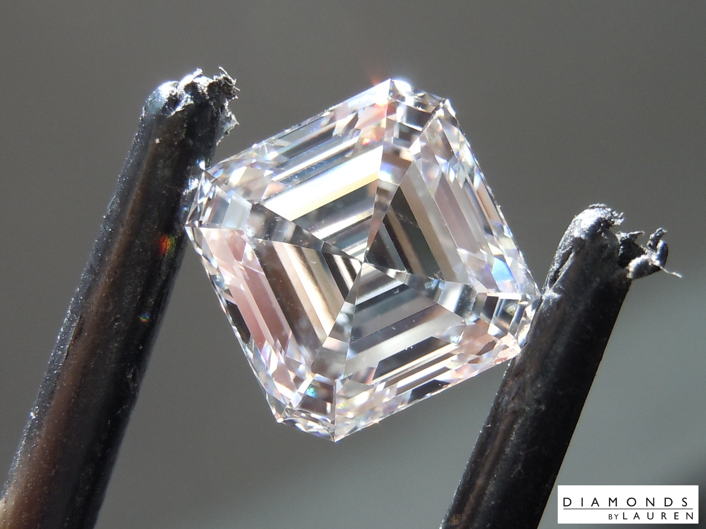 lab colorless diamond