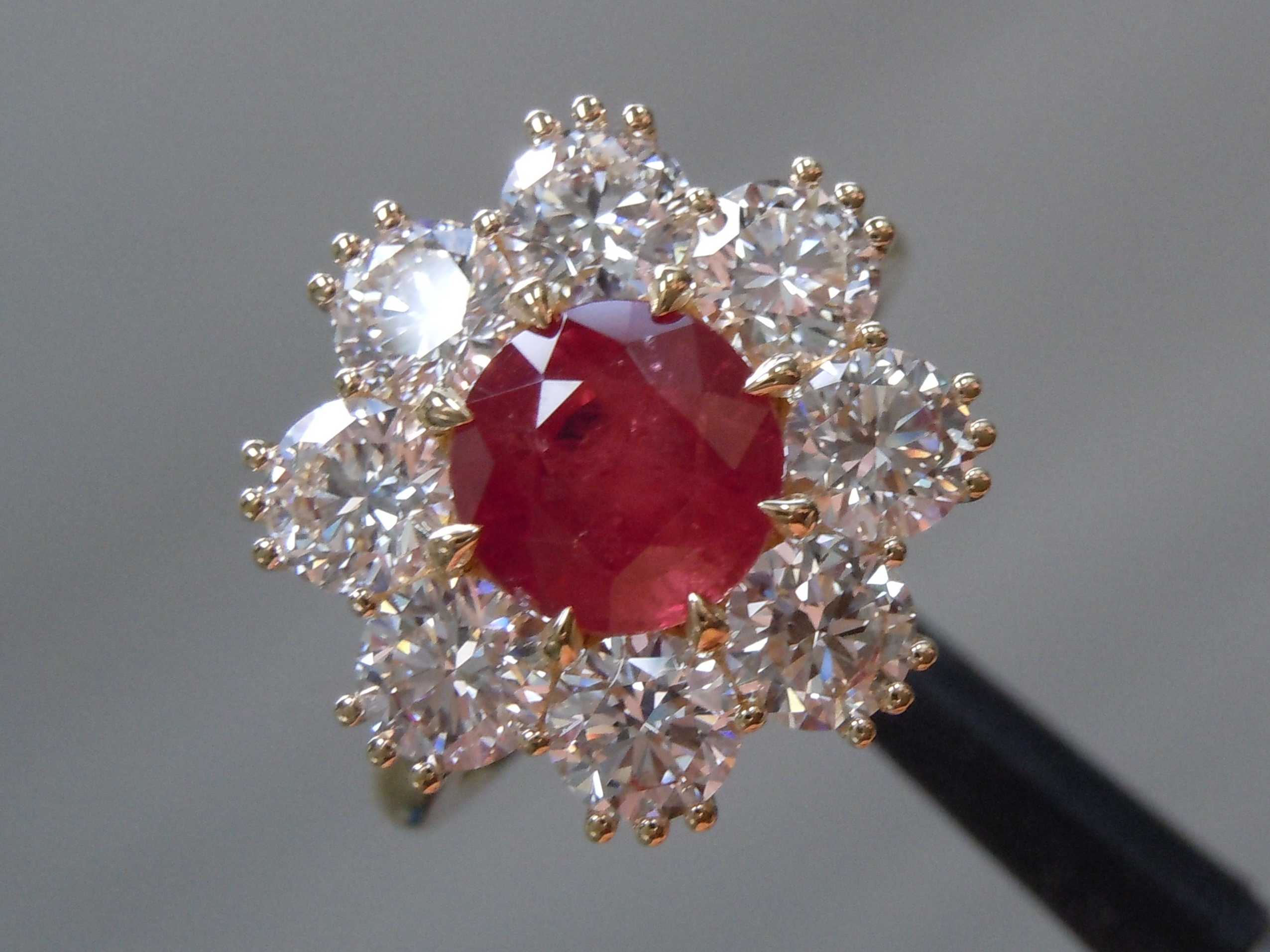 ruby and diamond ring