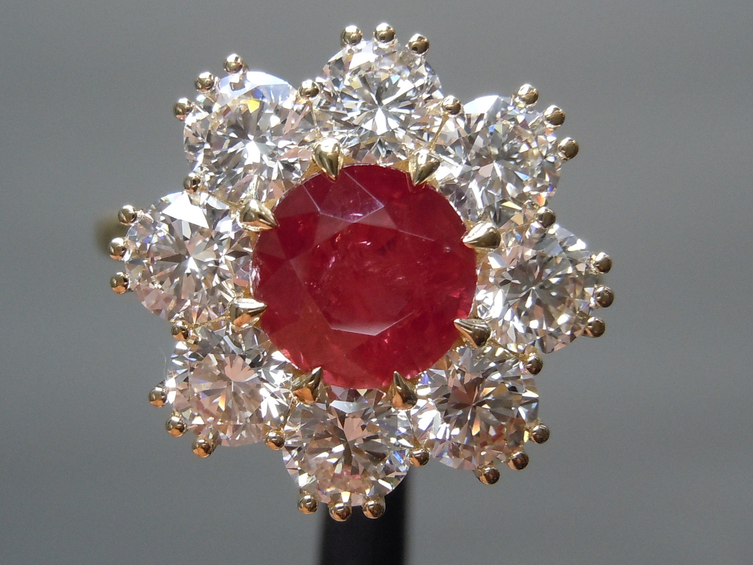 natural ruby ring