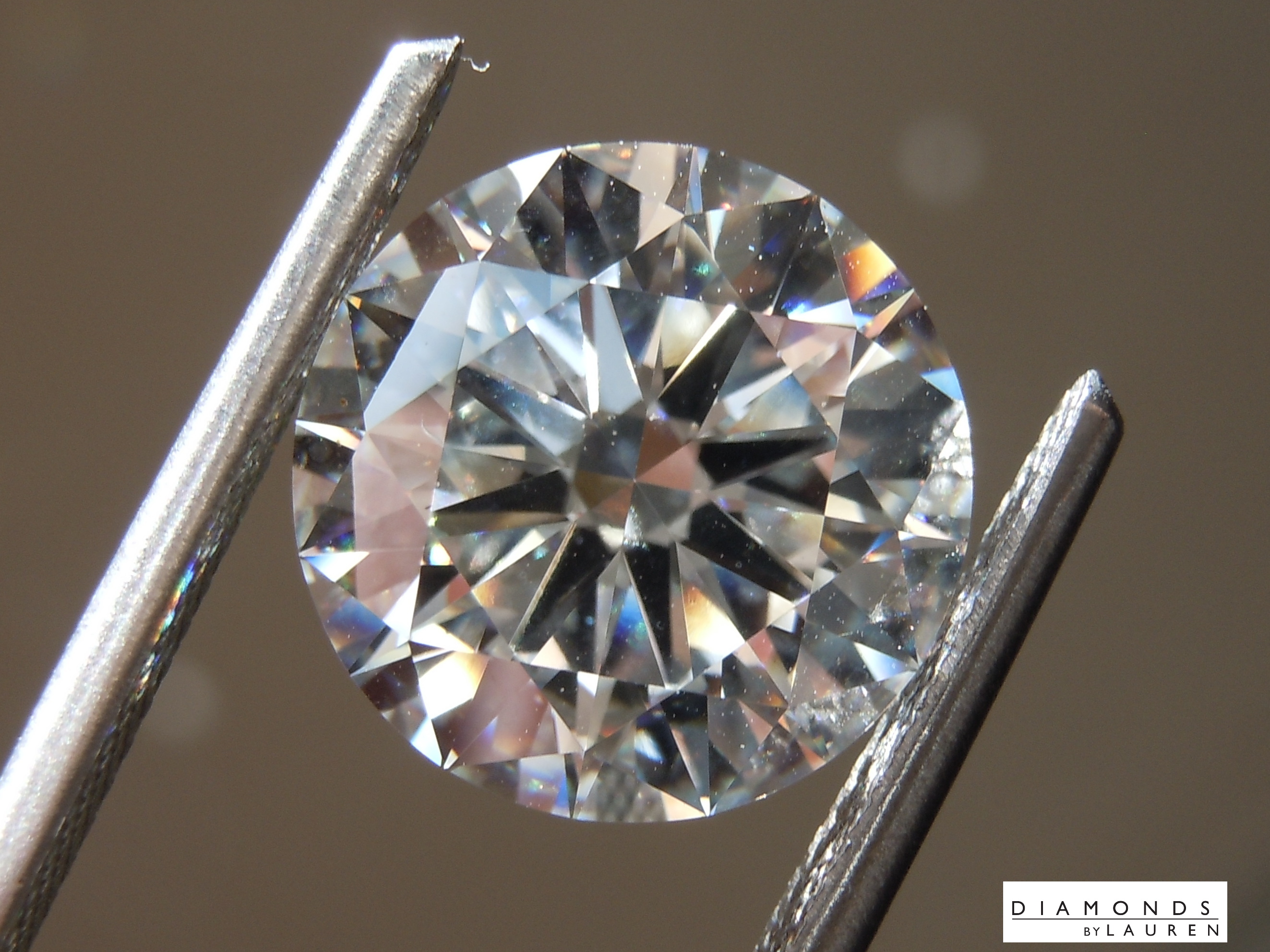 lab colorless diamond