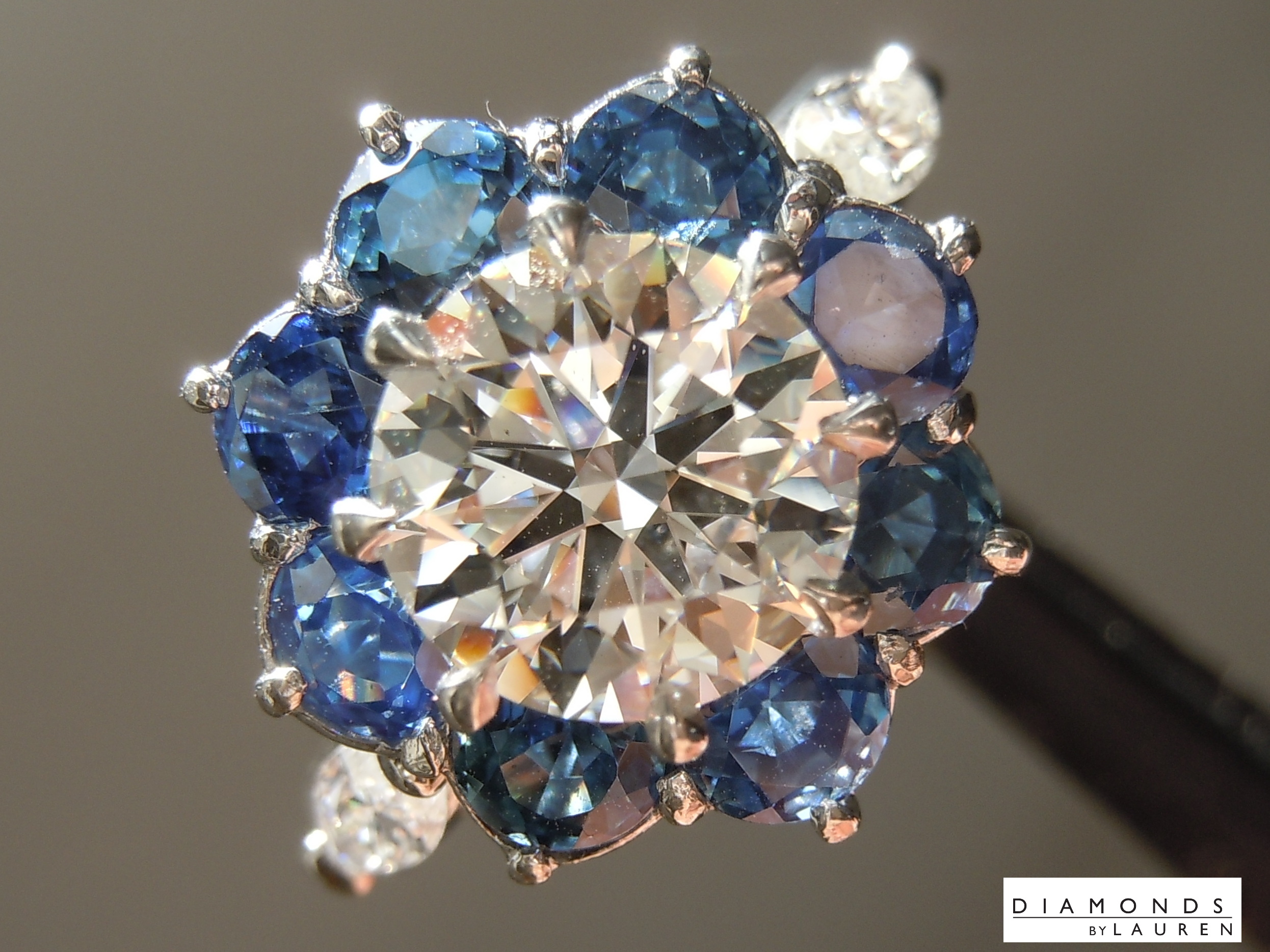 lab diamond ring