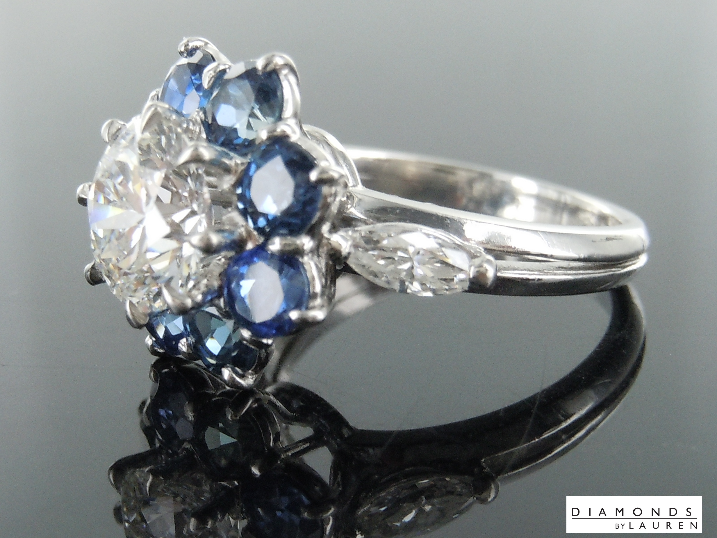 lab diamond ring